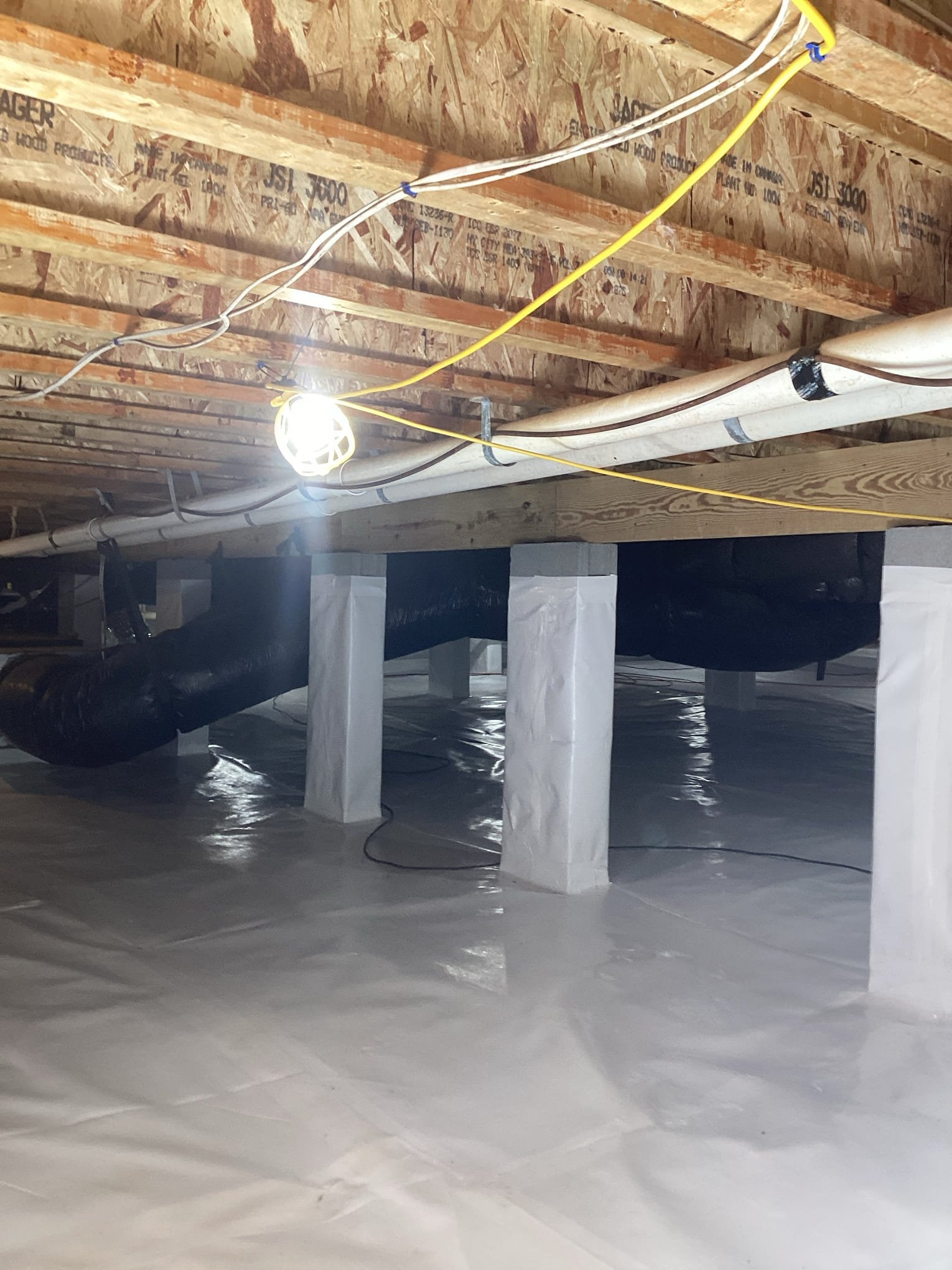 Charlotte Crawl Space Lighting, Outlet & Switch Installation completed by Touchstone Electric