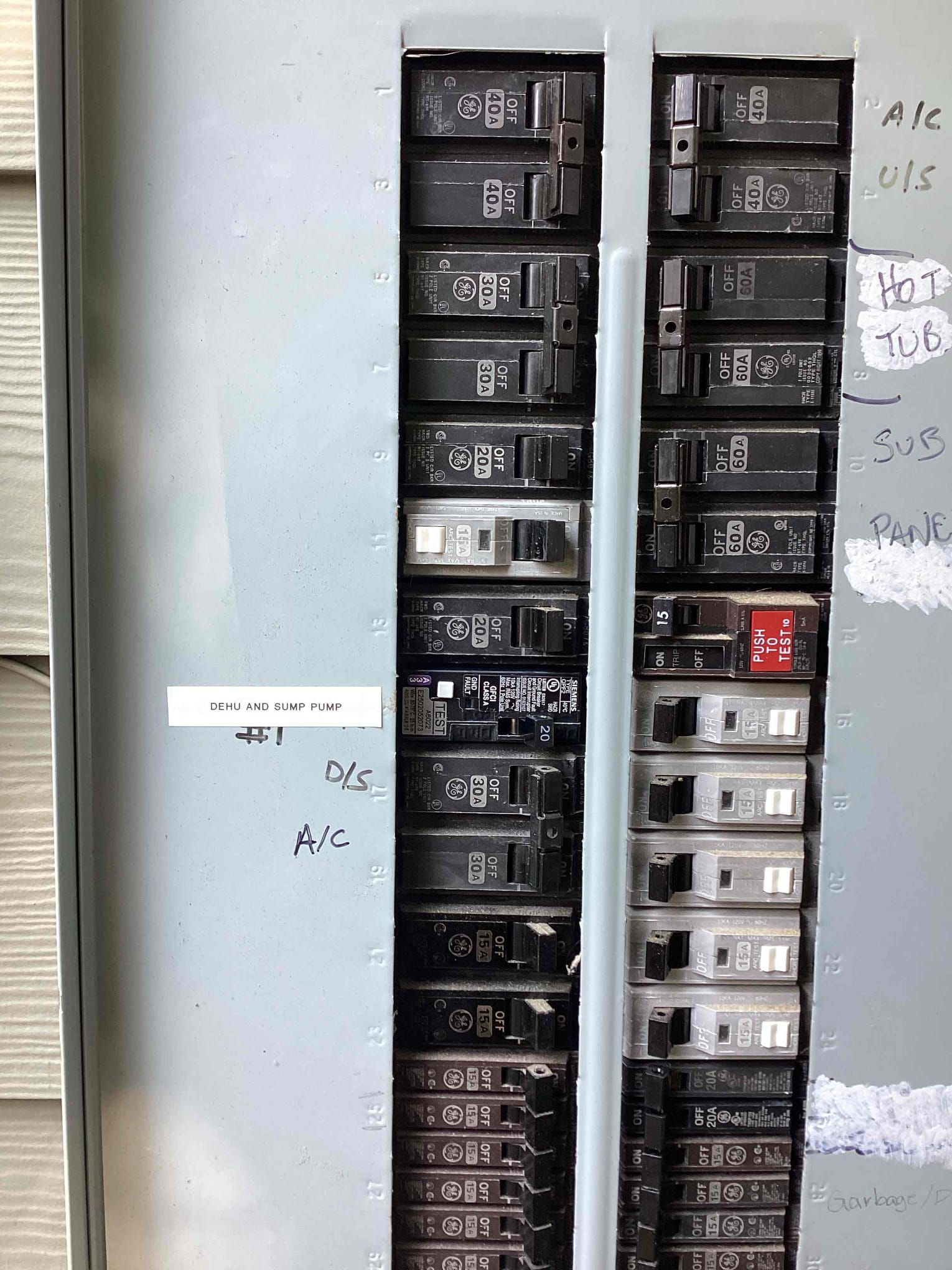 20-Amp GFCI Breaker Installation & Replacement in Fort Mill, SC completed by Touchstone Electric