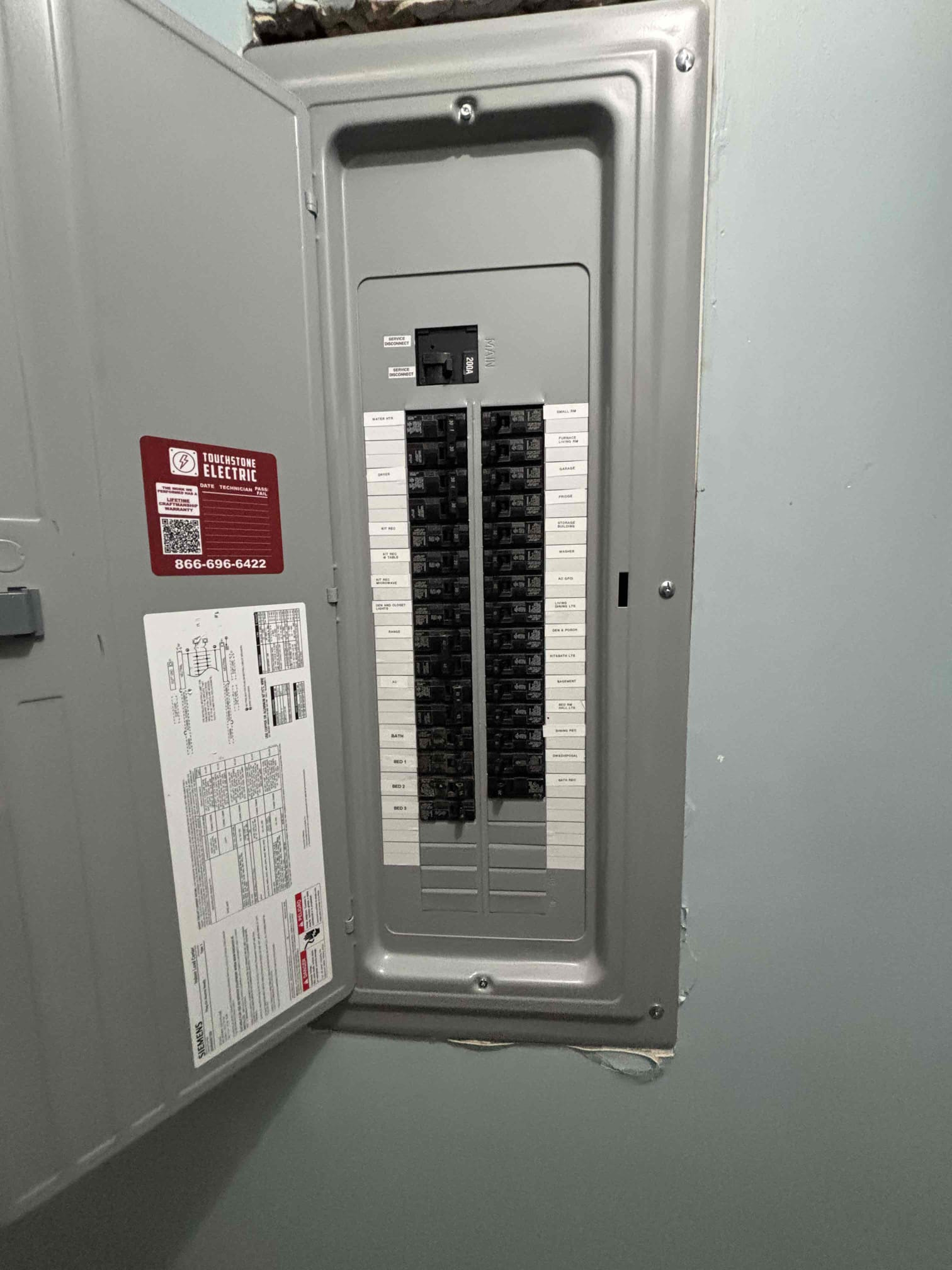 Electrical Outlet & Switch Replacement in Duncan, SC completed by Touchstone Electric
