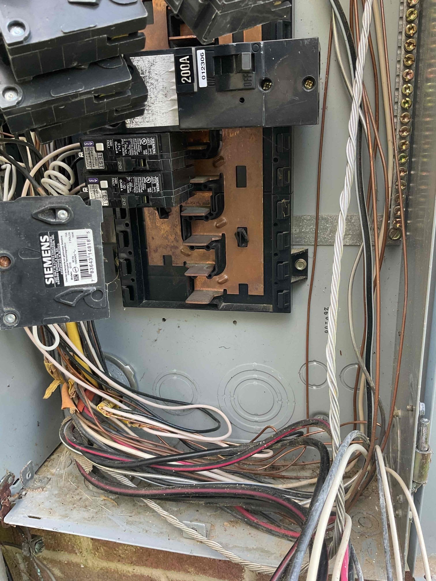 Electrical Panel Tune-Up & Rejuvenation Service in Selma, NC completed by Touchstone Electric
