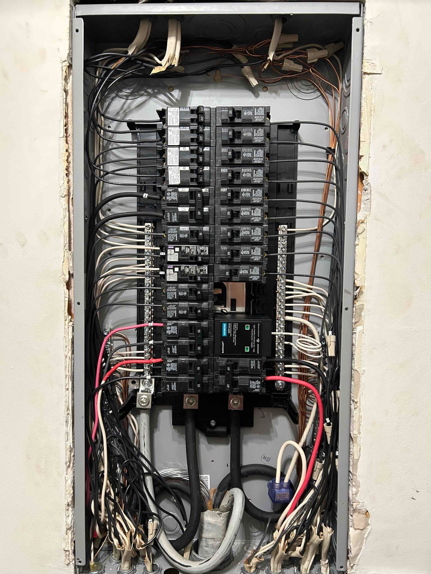 200A Electrical Panel Upgrade & Surge Protection in Raleigh, NC