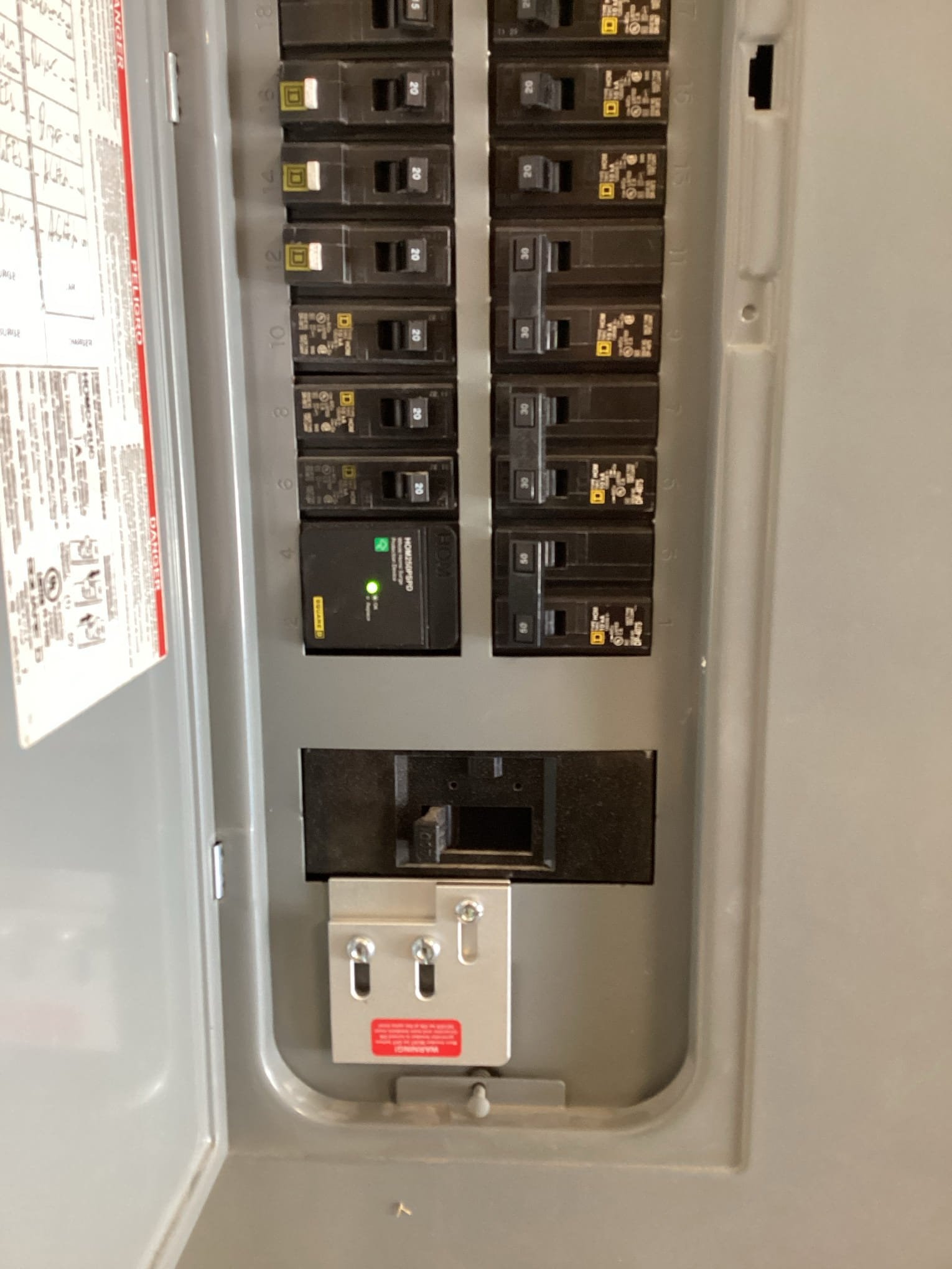 Manual Transfer Interlock Kit Install for Square D | Charlotte completed by Touchstone Electric