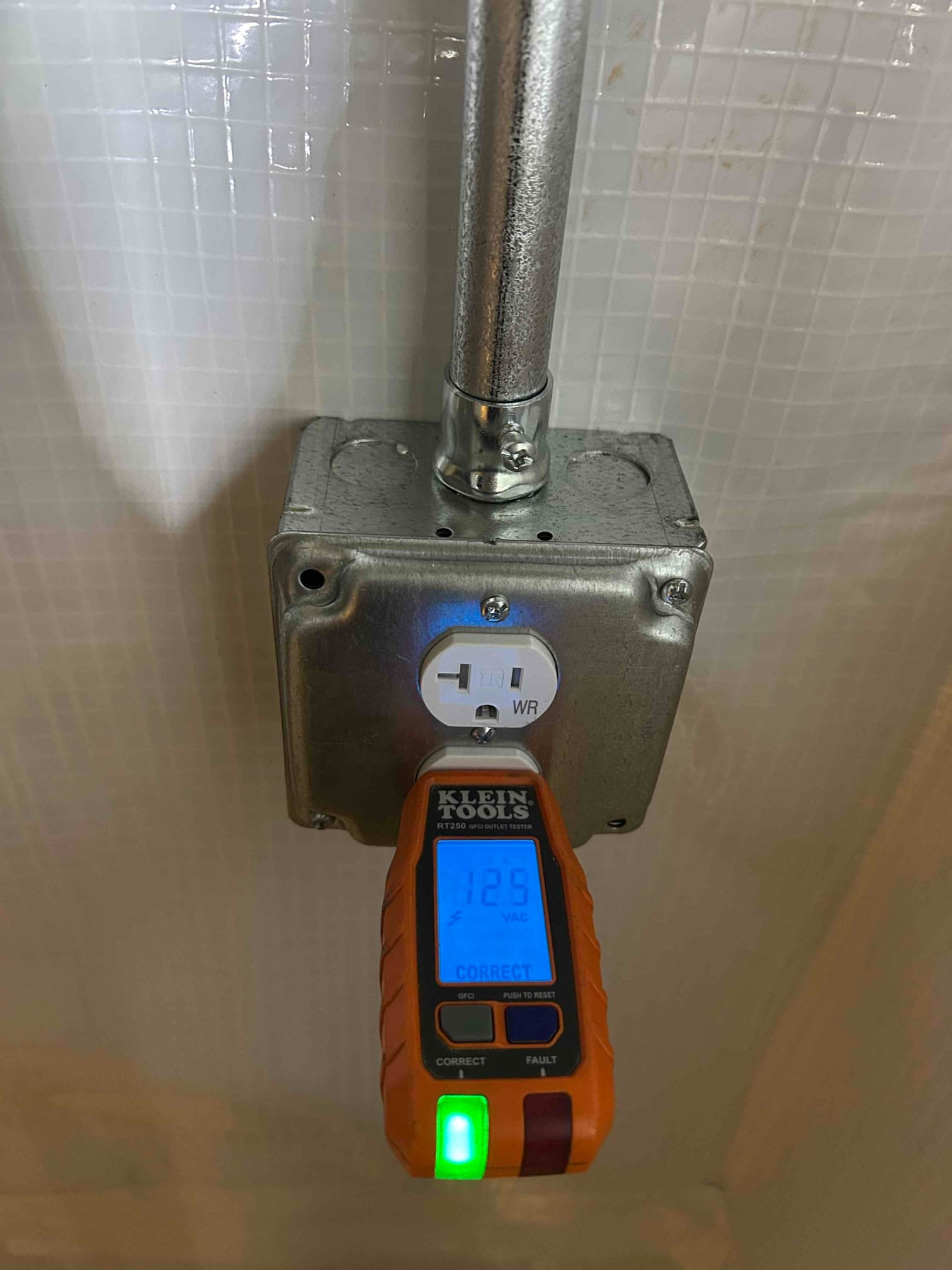 Sump Pump Outlet & Dedicated Circuit Installation in Raleigh completed by Touchstone Electric