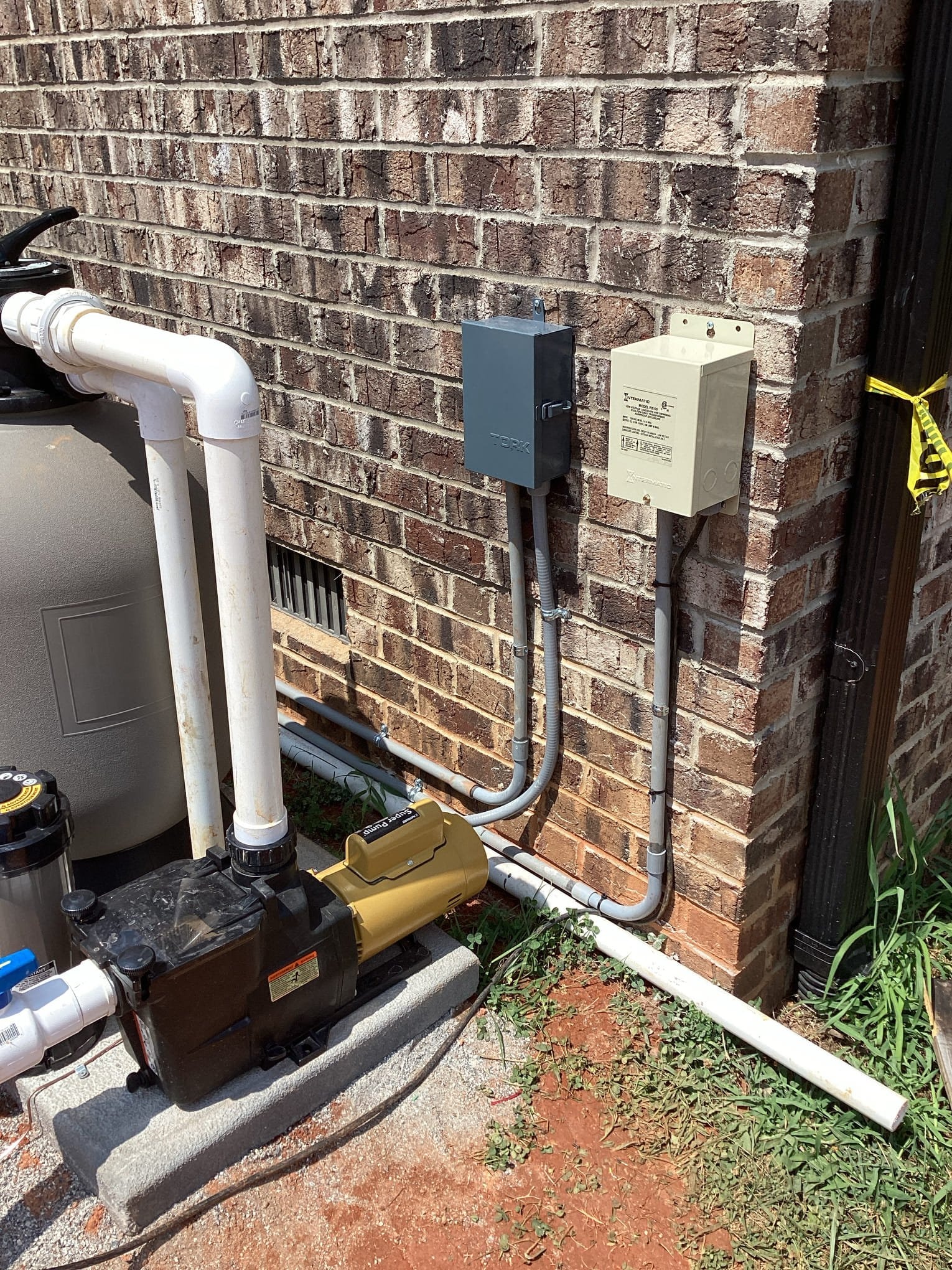 Pool Electrical & Subpanel Install with Bonding in Lincolnton, NC completed by Touchstone Electric