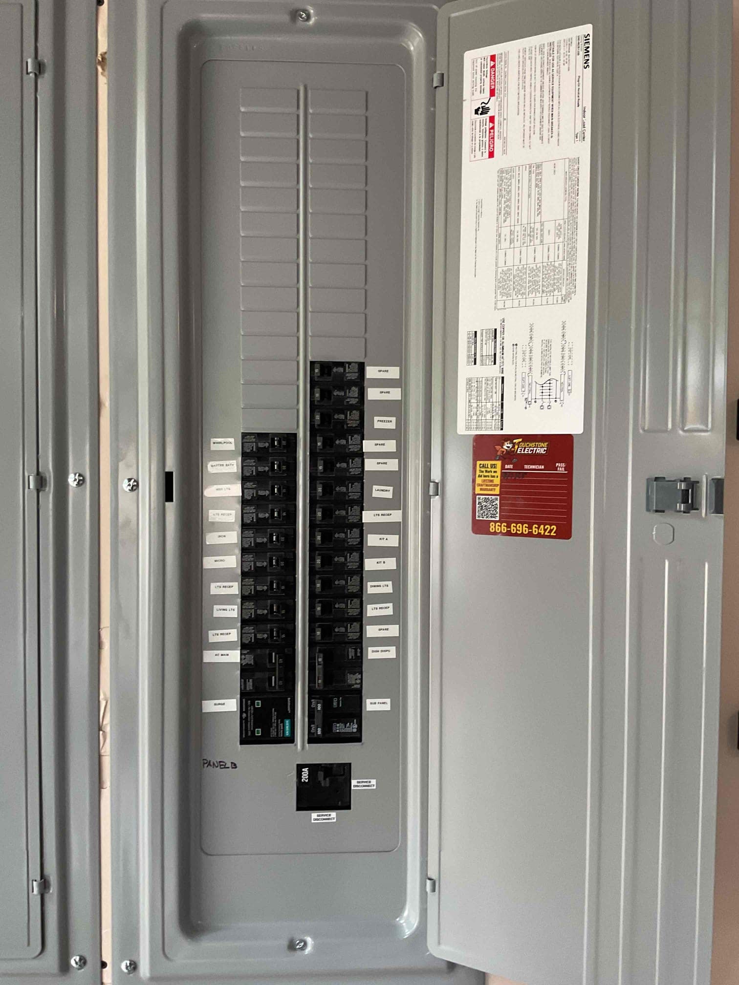 200A Electrical Panel Upgrades & Breaker Replacement in Charlotte