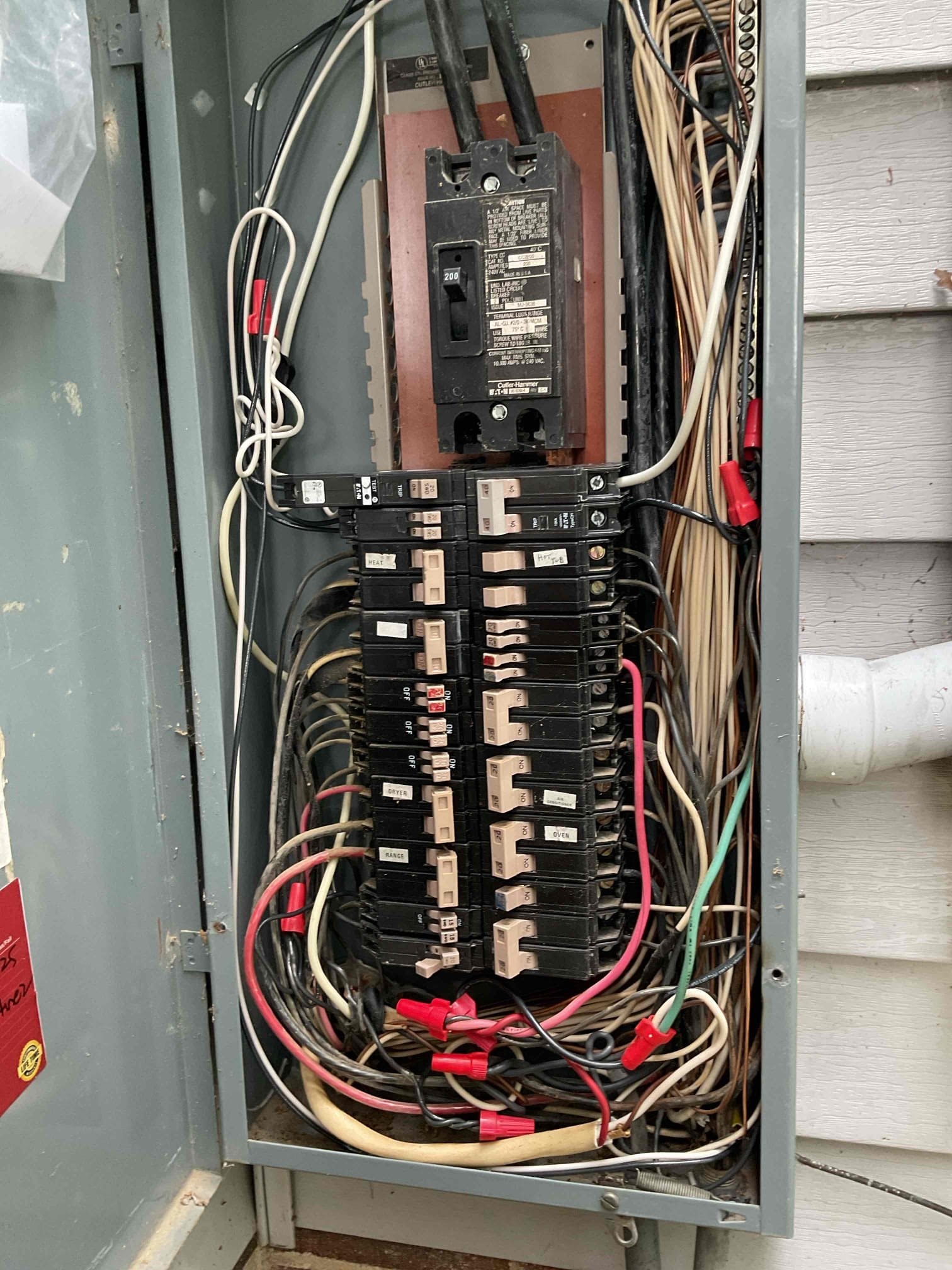 Tandem Breaker Install & Outlet Replacement in Franklinton, NC completed by Touchstone Electric