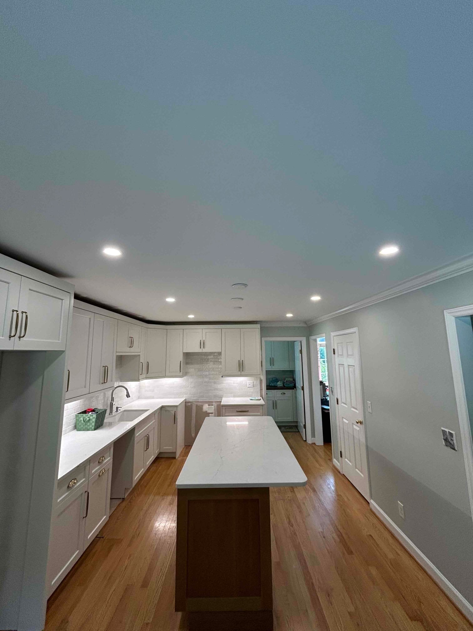 Electrical trim-out & lighting installation in Charlotte, NC completed by Touchstone Electric