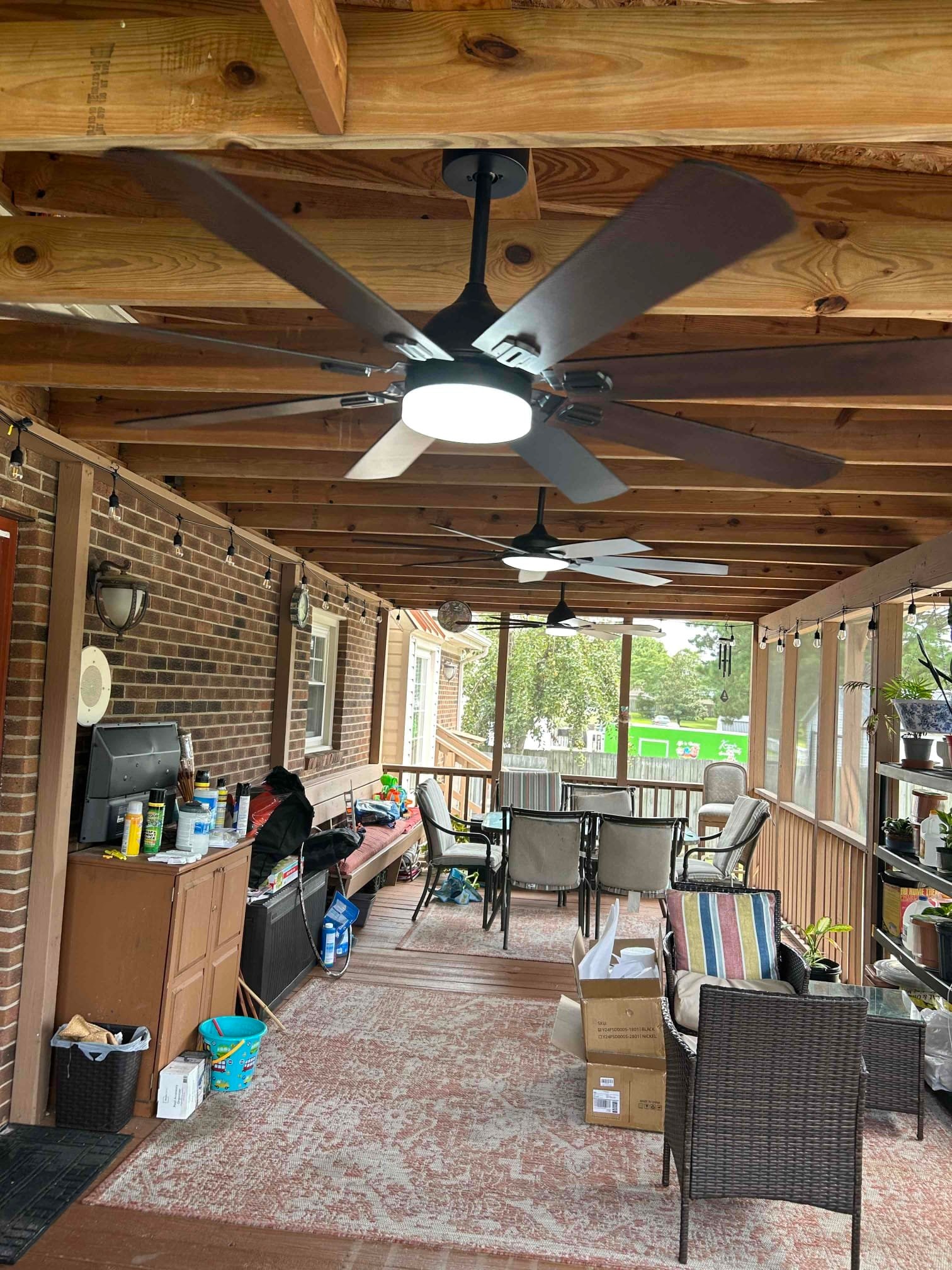 Rocky Mount, NC Ceiling Fan Installation by Local Electricians completed by Touchstone Electric