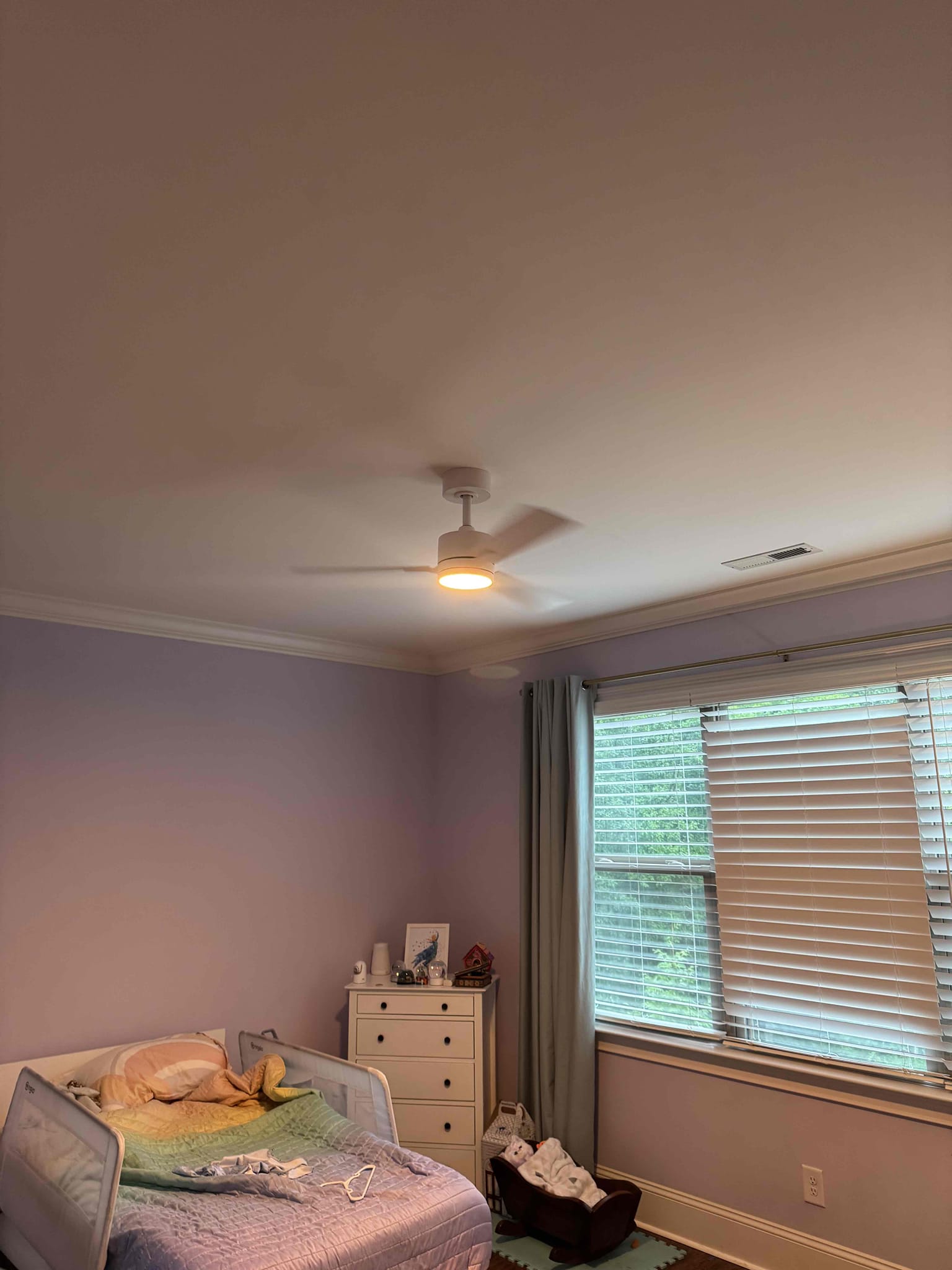 Ceiling Fan & Light Fixture Installation in Davidson, NC completed by Touchstone Electric