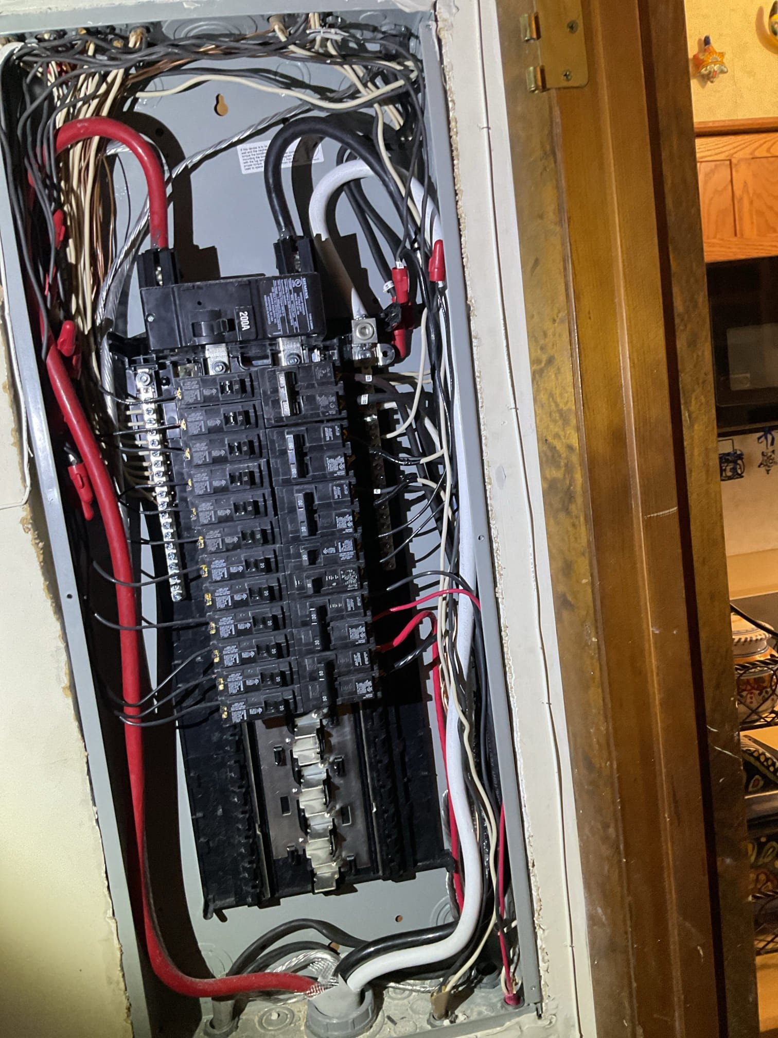 Electrical Panel Upgrade & Surge Protection in Jacksonville, NC completed by Touchstone Electric