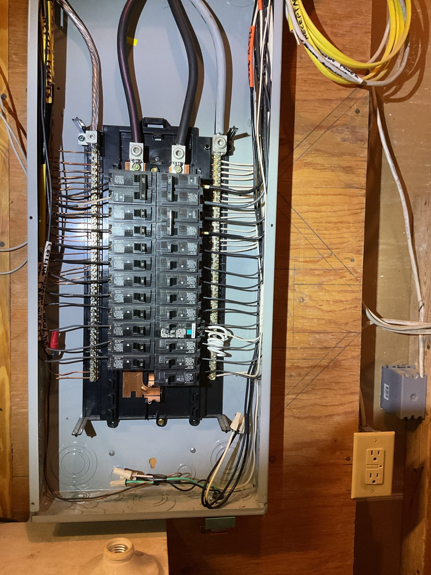 PVC Conduit Installation for Sump Pump & Dehumidifier in Raleigh completed by Touchstone Electric