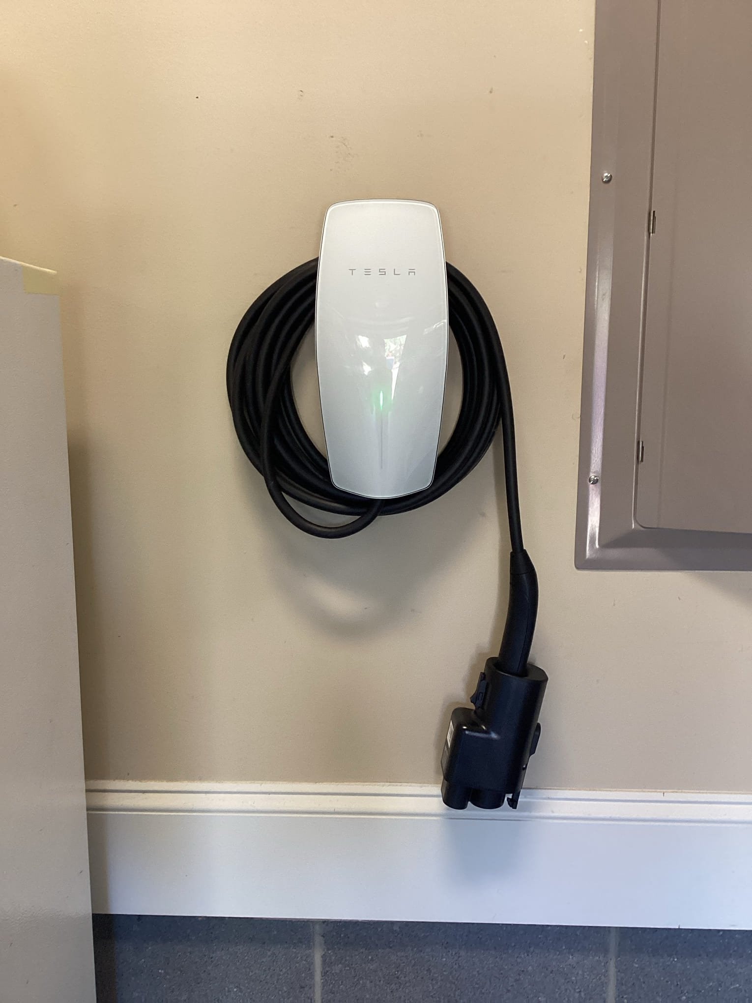 Level 2 EV Charger Installation & Surge Protection in Raleigh completed by Touchstone Electric