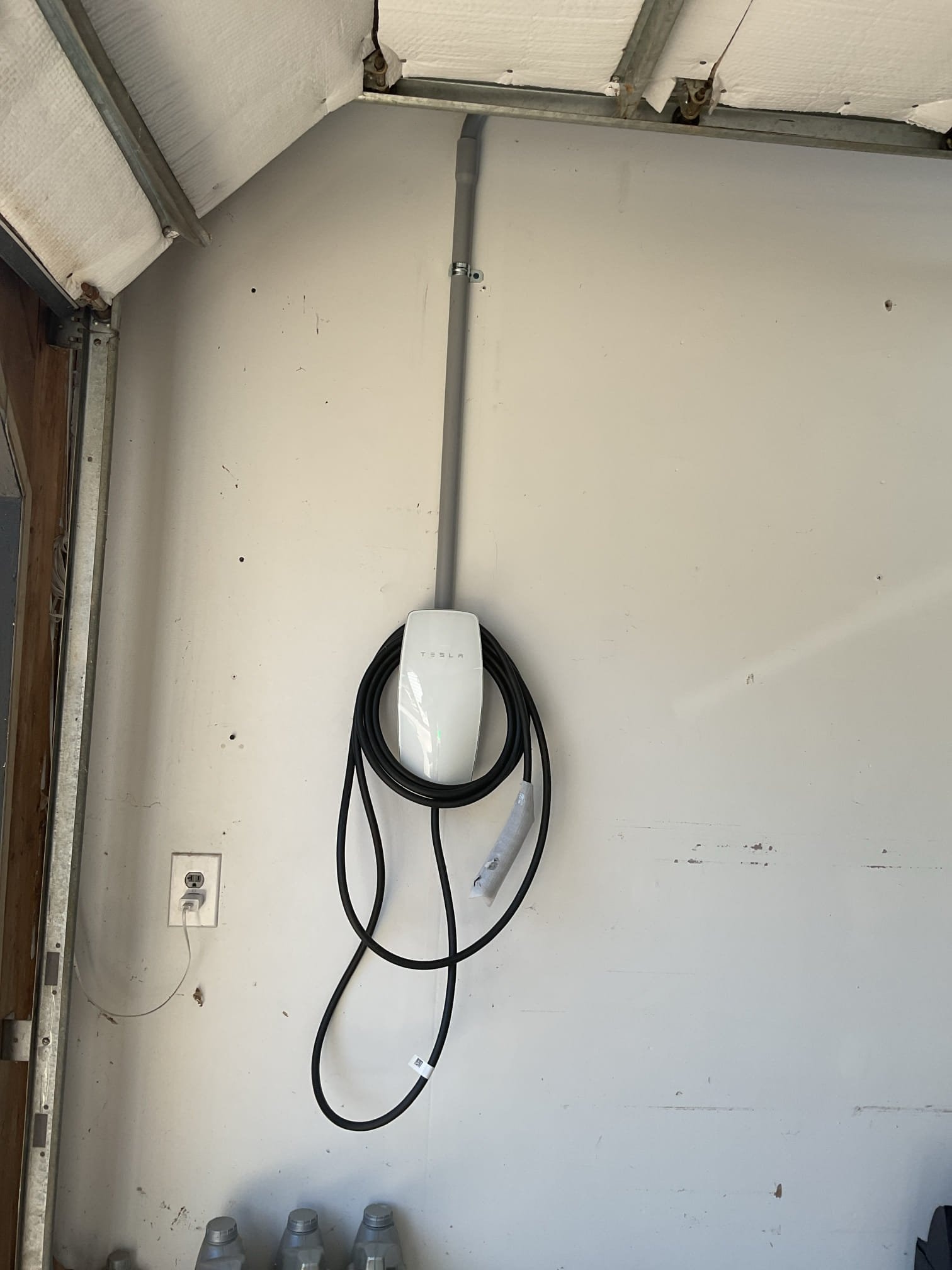 Level 2 EV Charger Installation & 60A Circuit in Charlotte completed by Touchstone Electric