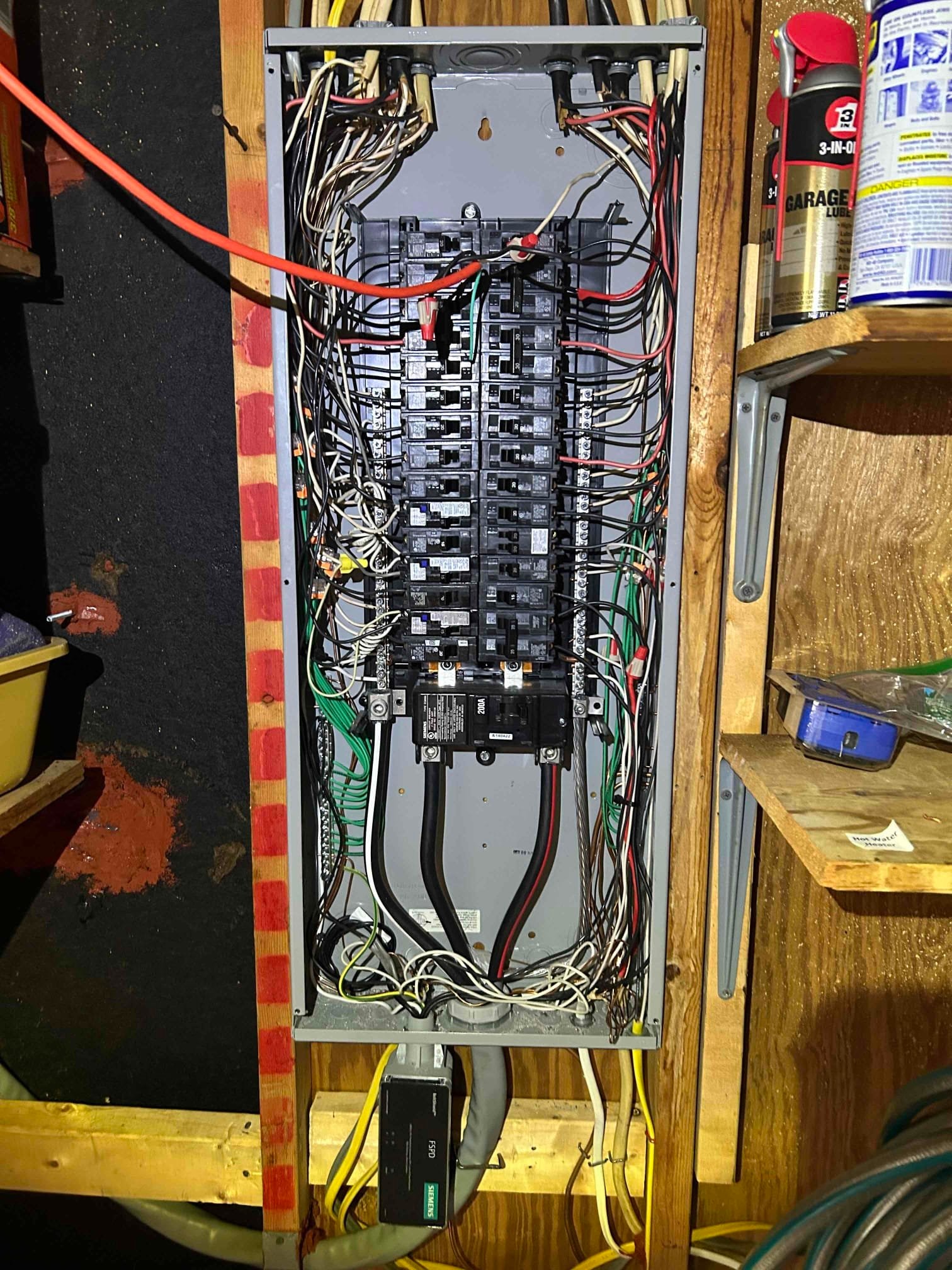 200A Meter/Main Electrical Panel & Service Upgrade in Raleigh, NC completed by Touchstone Electric