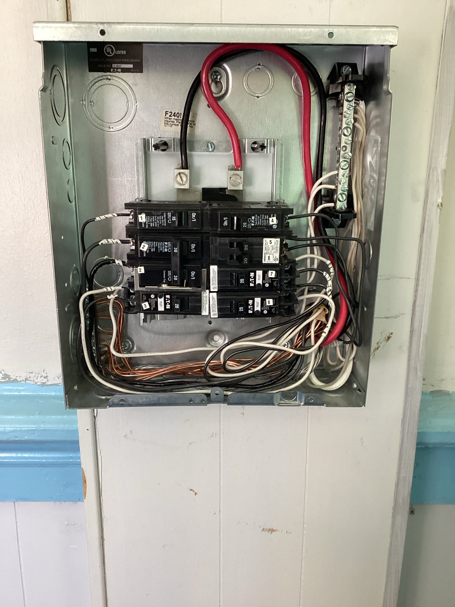 Electrical Panel Upgrade & Surge Protection in Tarboro, NC completed by Touchstone Electric