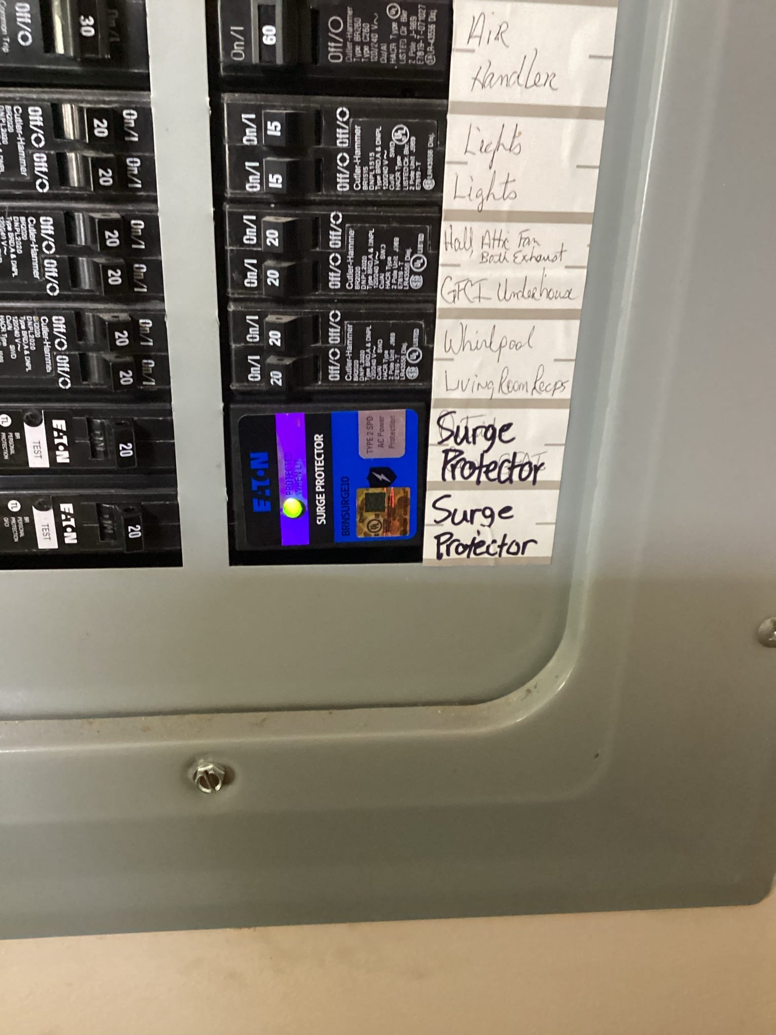 Whole-House Surge Protection Installation in Pinehurst, NC completed by Touchstone Electric