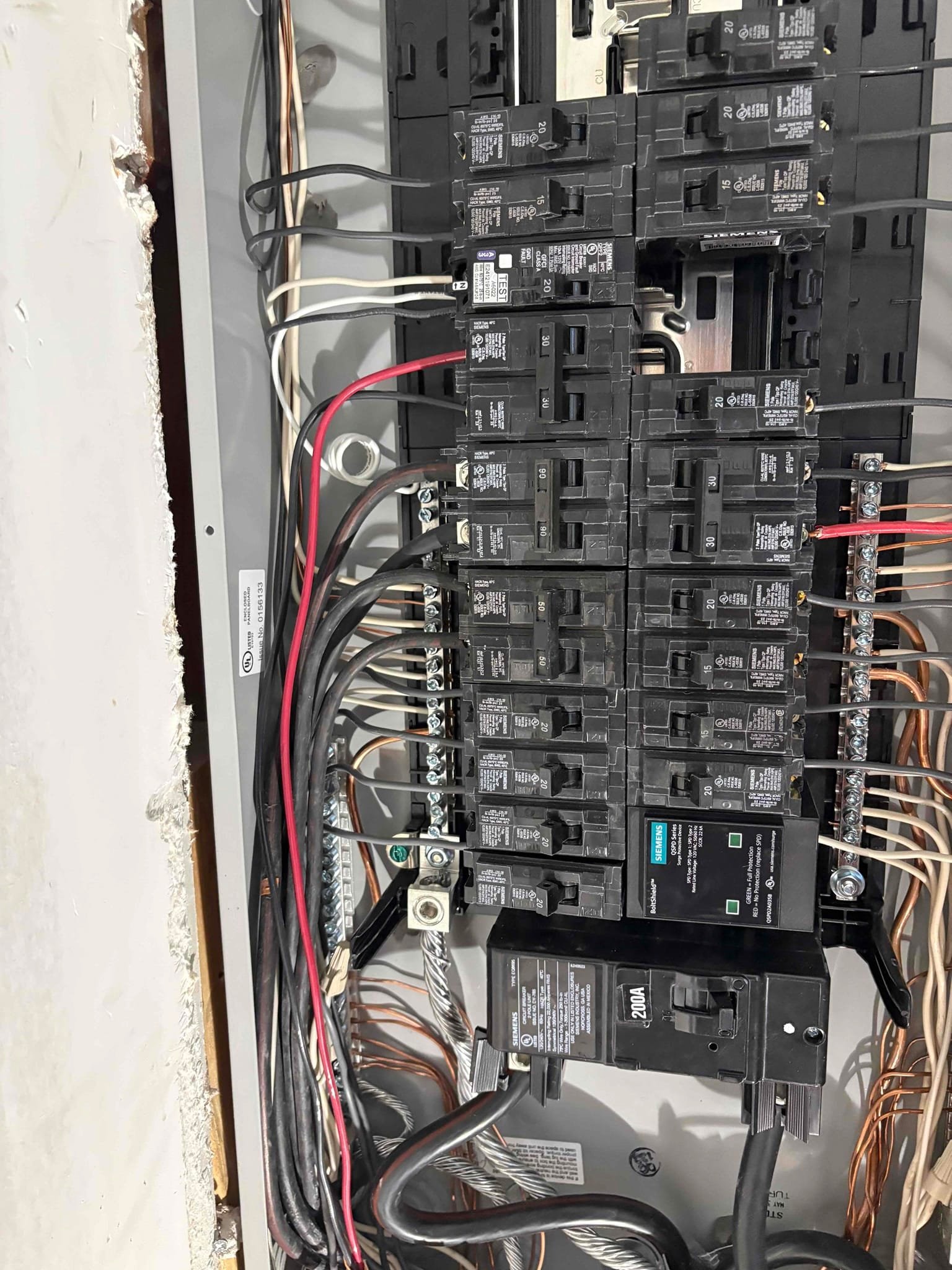 200A Electrical Panel Upgrade & Breaker Replacement | Gastonia completed by Touchstone Electric