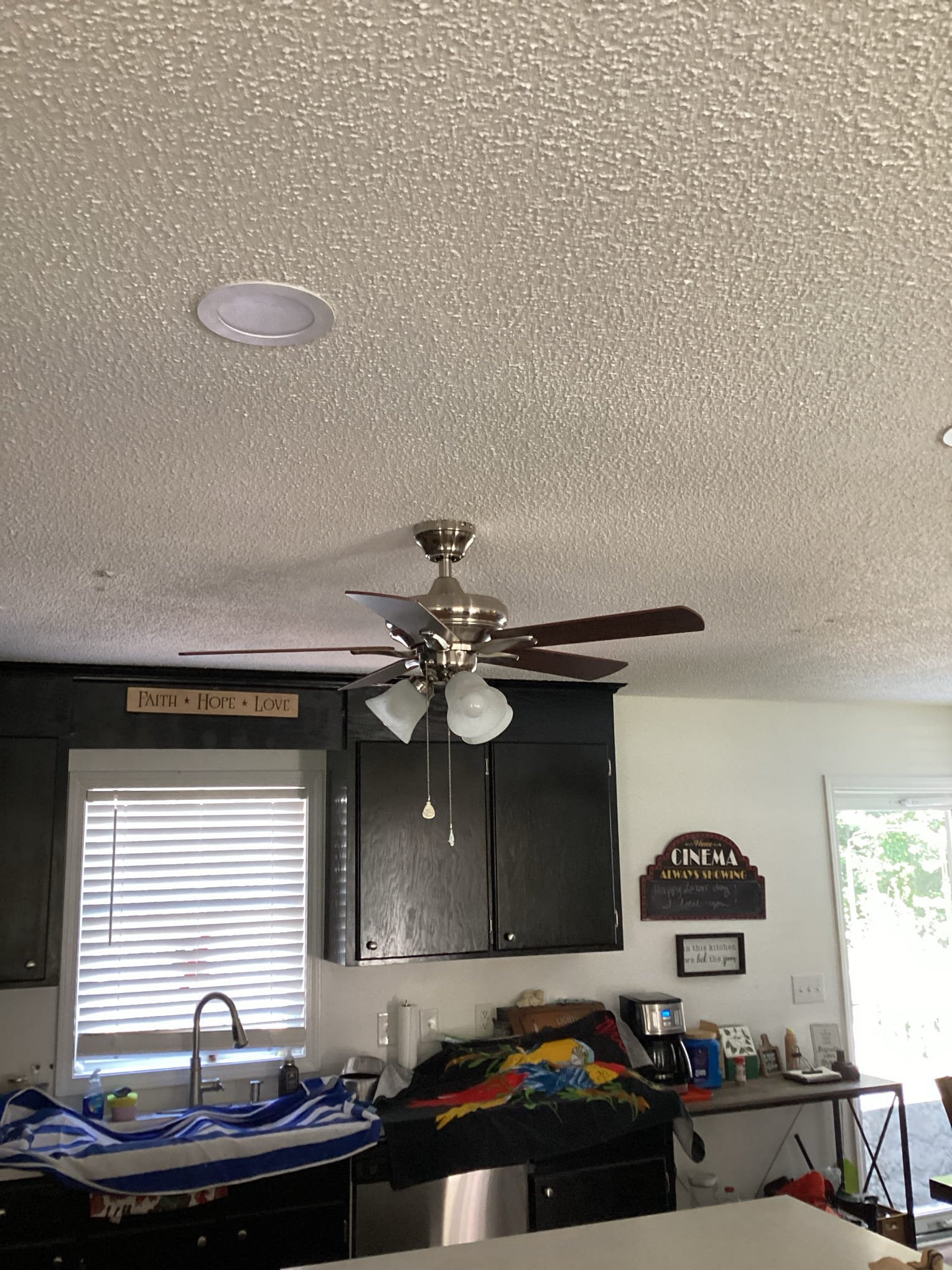 Ceiling Fan & Light Installation in Albemarle, NC with Fan Brace completed by Touchstone Electric