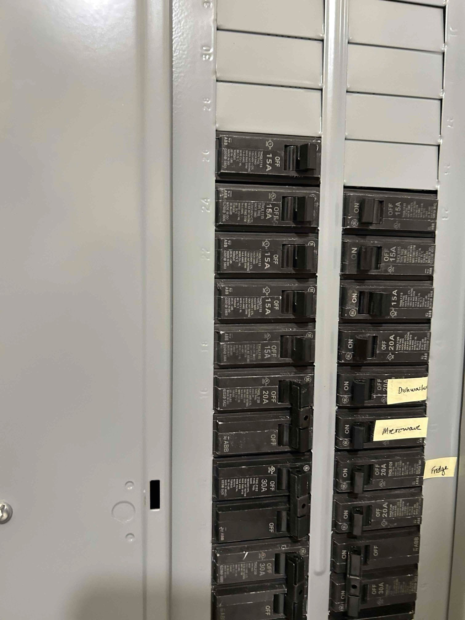 Electrical Troubleshooting & Panel Relabeling in Greer, SC completed by Touchstone Electric