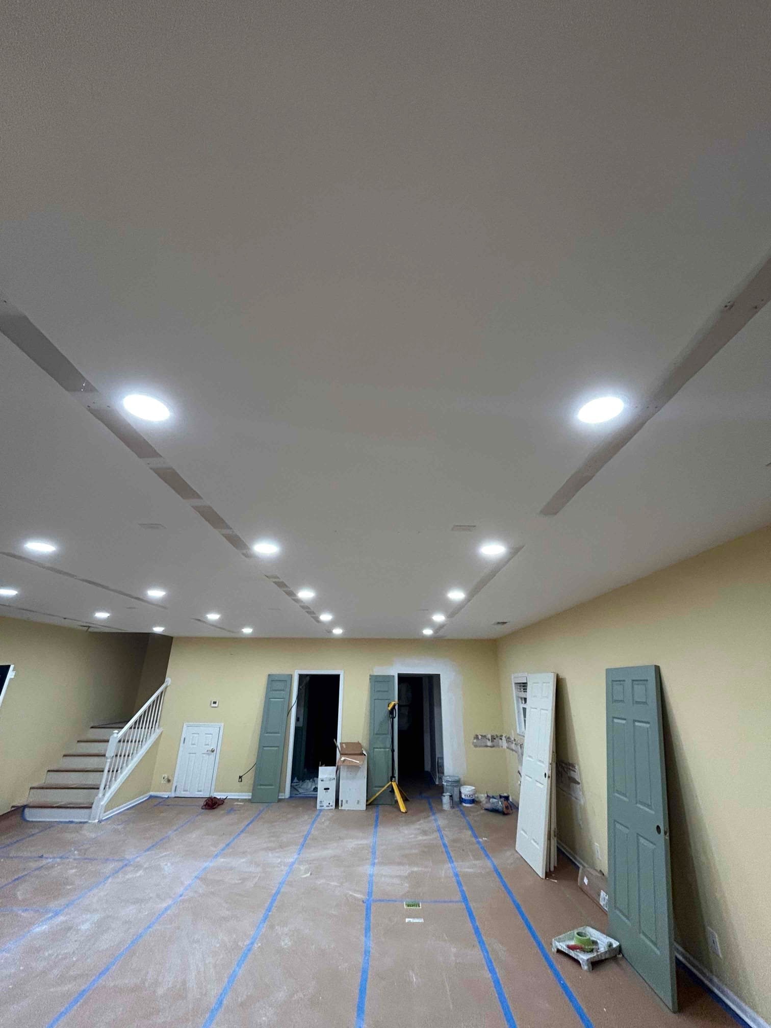 20 Canless LED Recessed Lighting Installation in Waxhaw, NC completed by Touchstone Electric