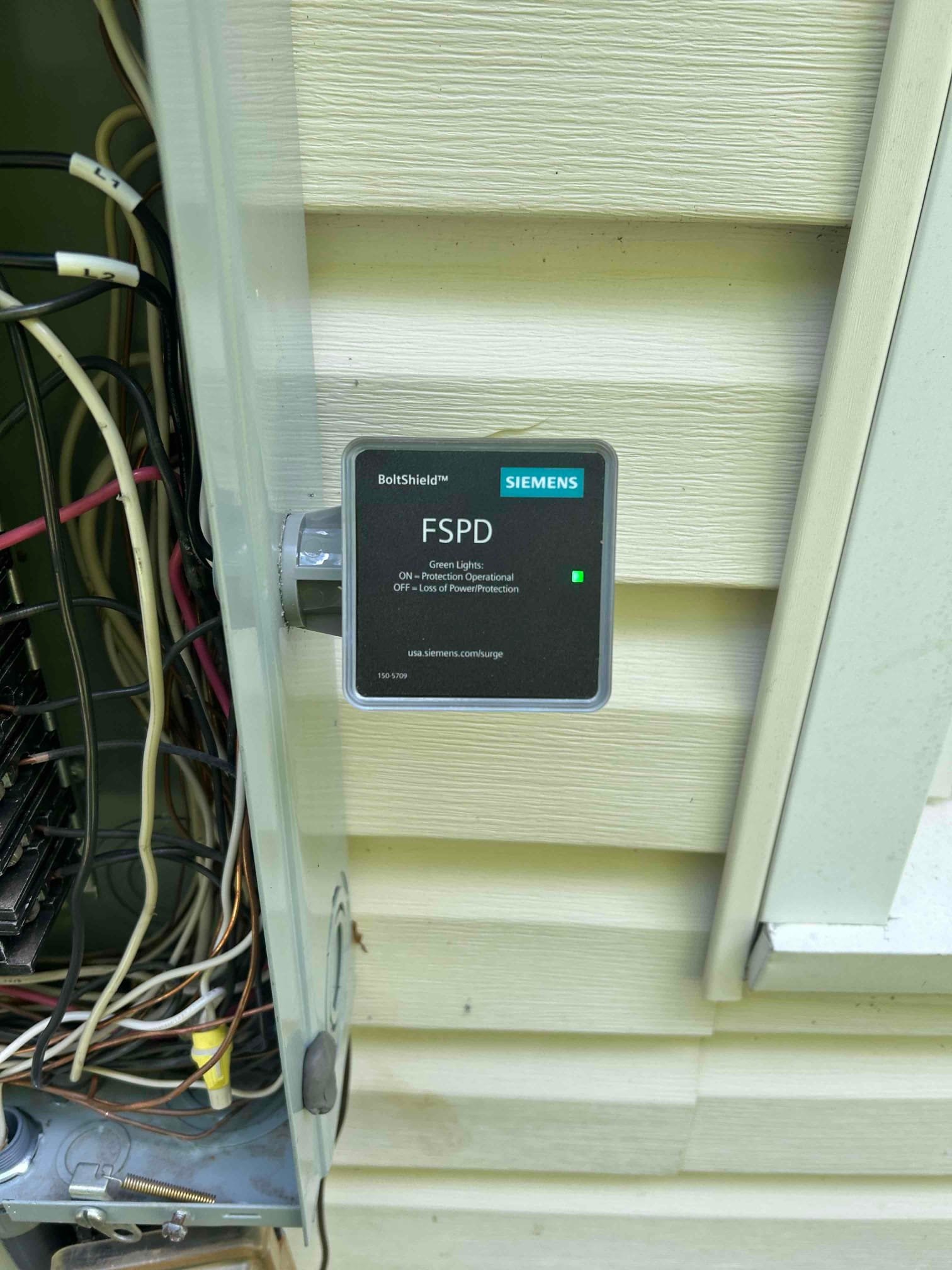 Whole-House Surge Protector Installation in Spartanburg, SC completed by Touchstone Electric