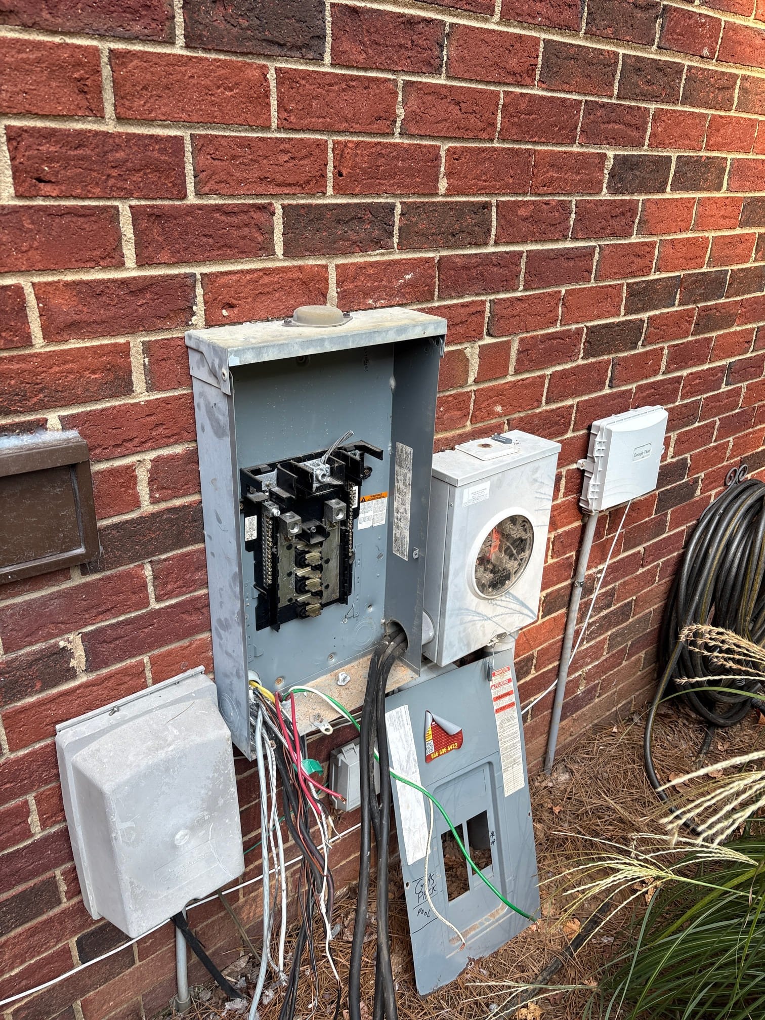 200 Amp Electrical Panel Upgrade & Meter Base in Weddington completed by Touchstone Electric