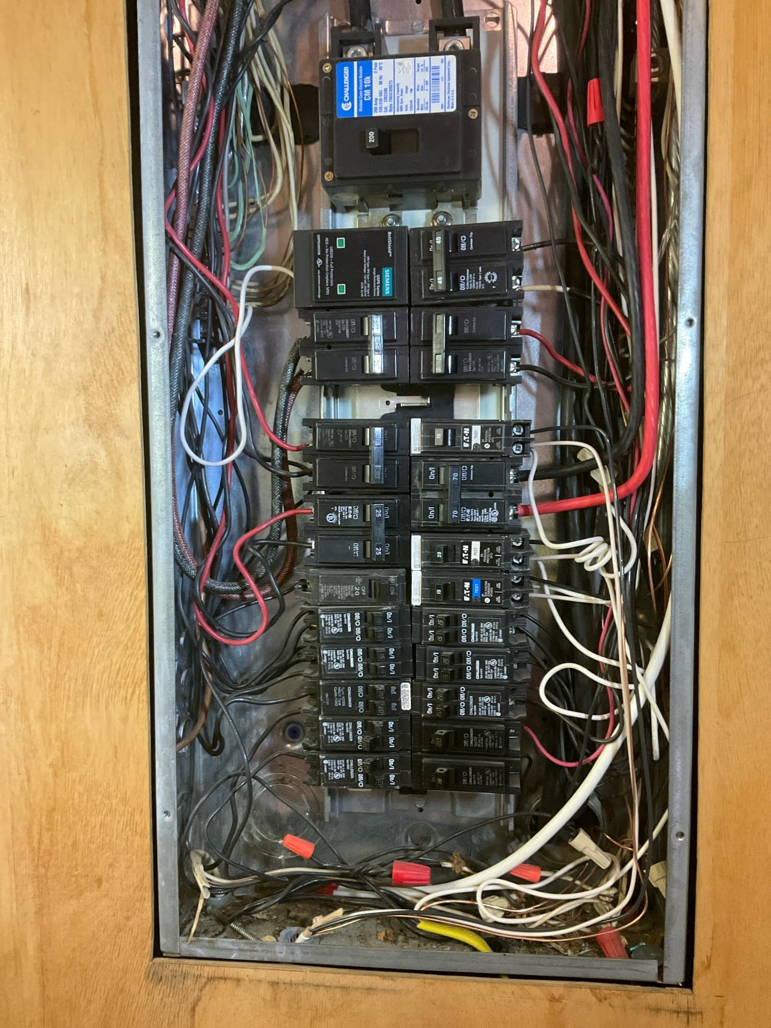 2-Pole Breaker Replacement & Whole-Home Surge Protection in Charlotte completed by Touchstone Electric