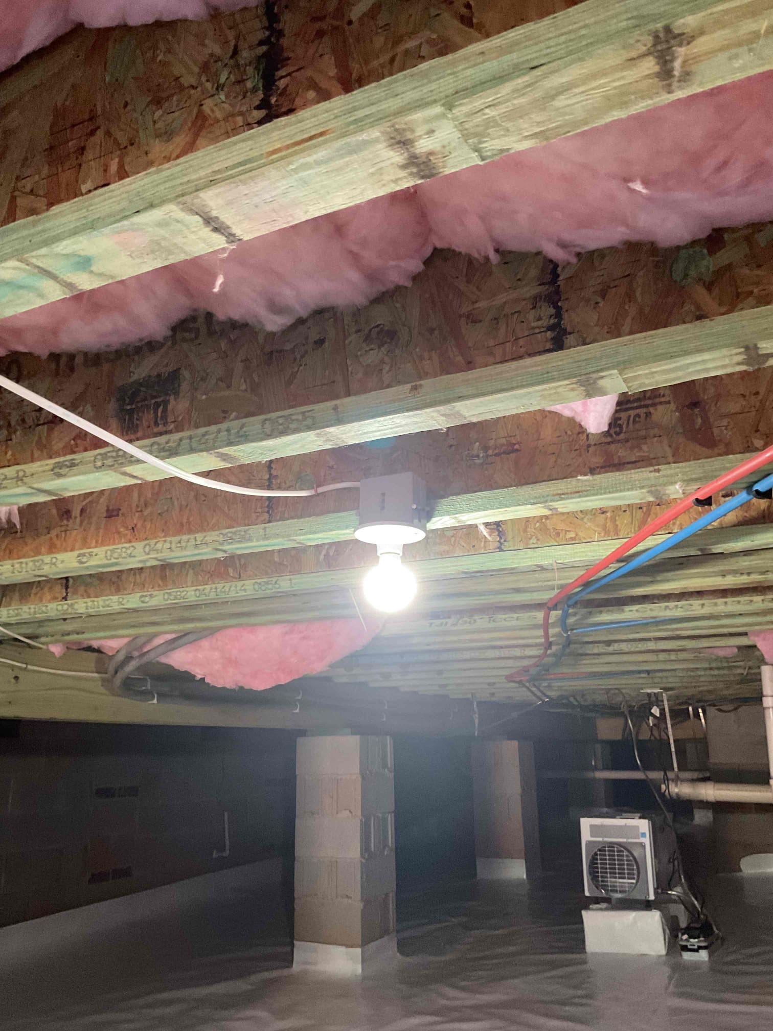 Lighting Installation: Keyless Crawl Space Light in Waxhaw, NC completed by Touchstone Electric