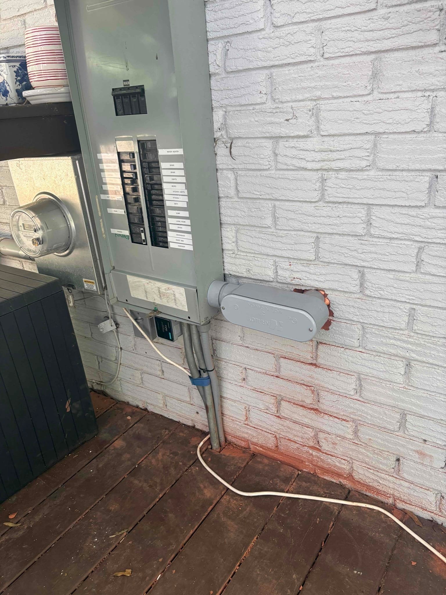 Panel Relocation, Breaker Upgrades & Surge Protection in Charlotte completed by Touchstone Electric