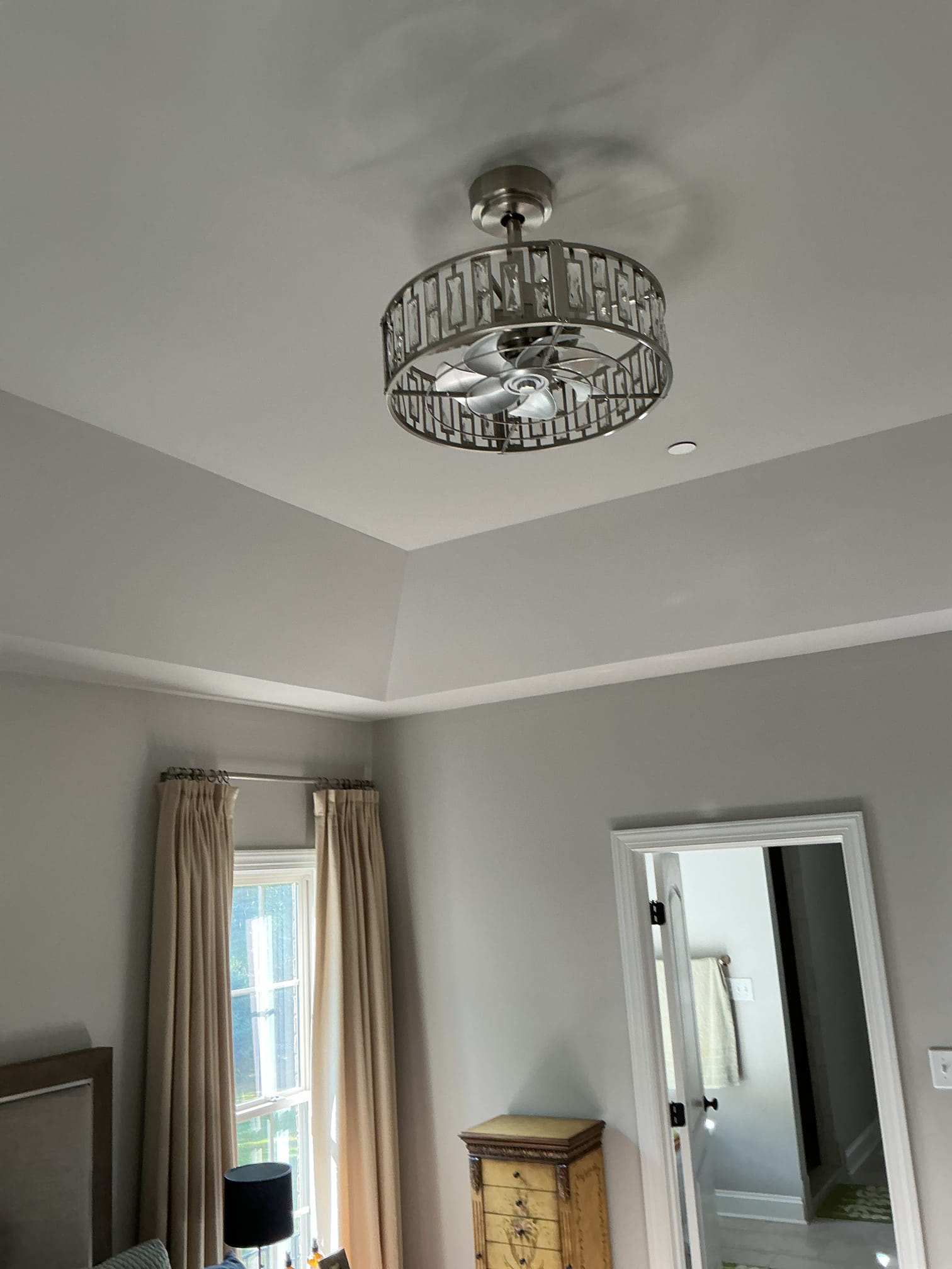 Ceiling Fan Installation in Mount Pleasant, NC | 2 Fans Installed completed by Touchstone Electric