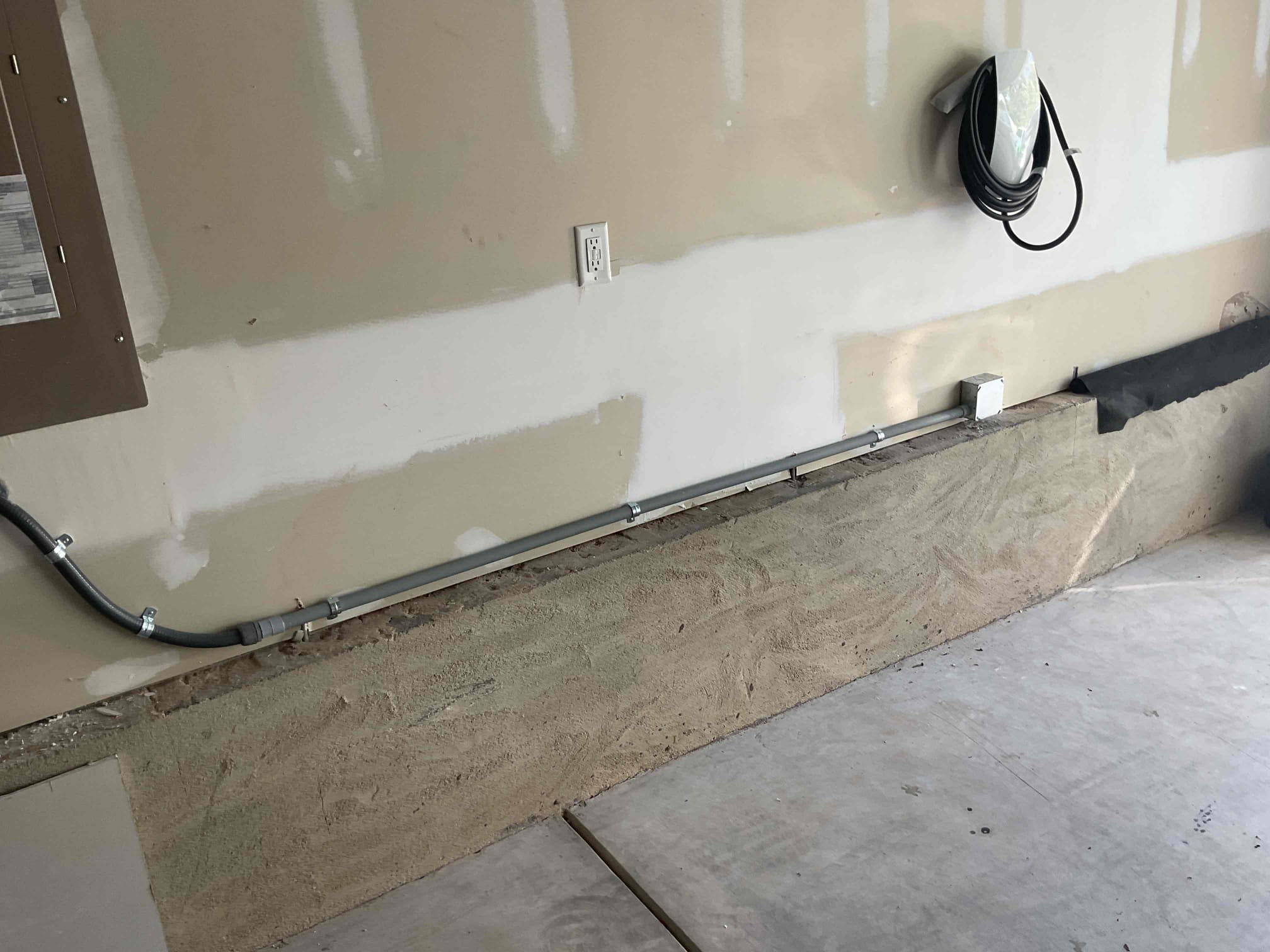 Level 2 EV Charger Installation & 60A Circuit in Matthews, NC completed by Touchstone Electric