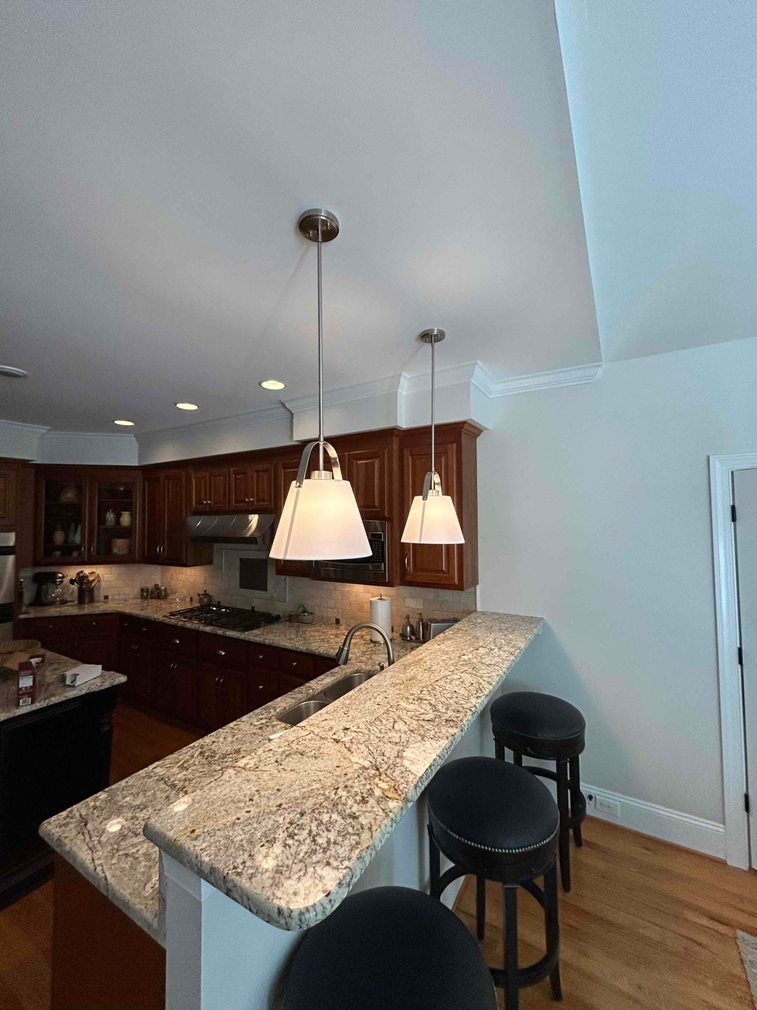 LED Under Cabinet Lighting & Dimmer Installation in Charlotte, NC