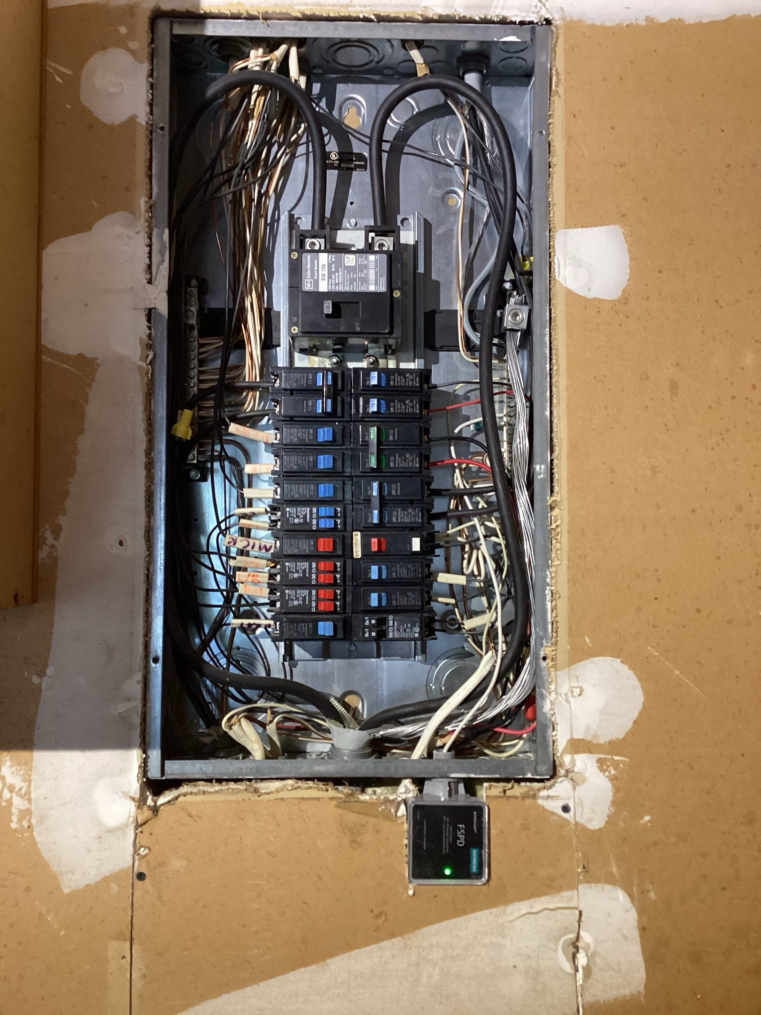 Whole-House Surge Protector Installation in Charlotte, NC completed by Touchstone Electric