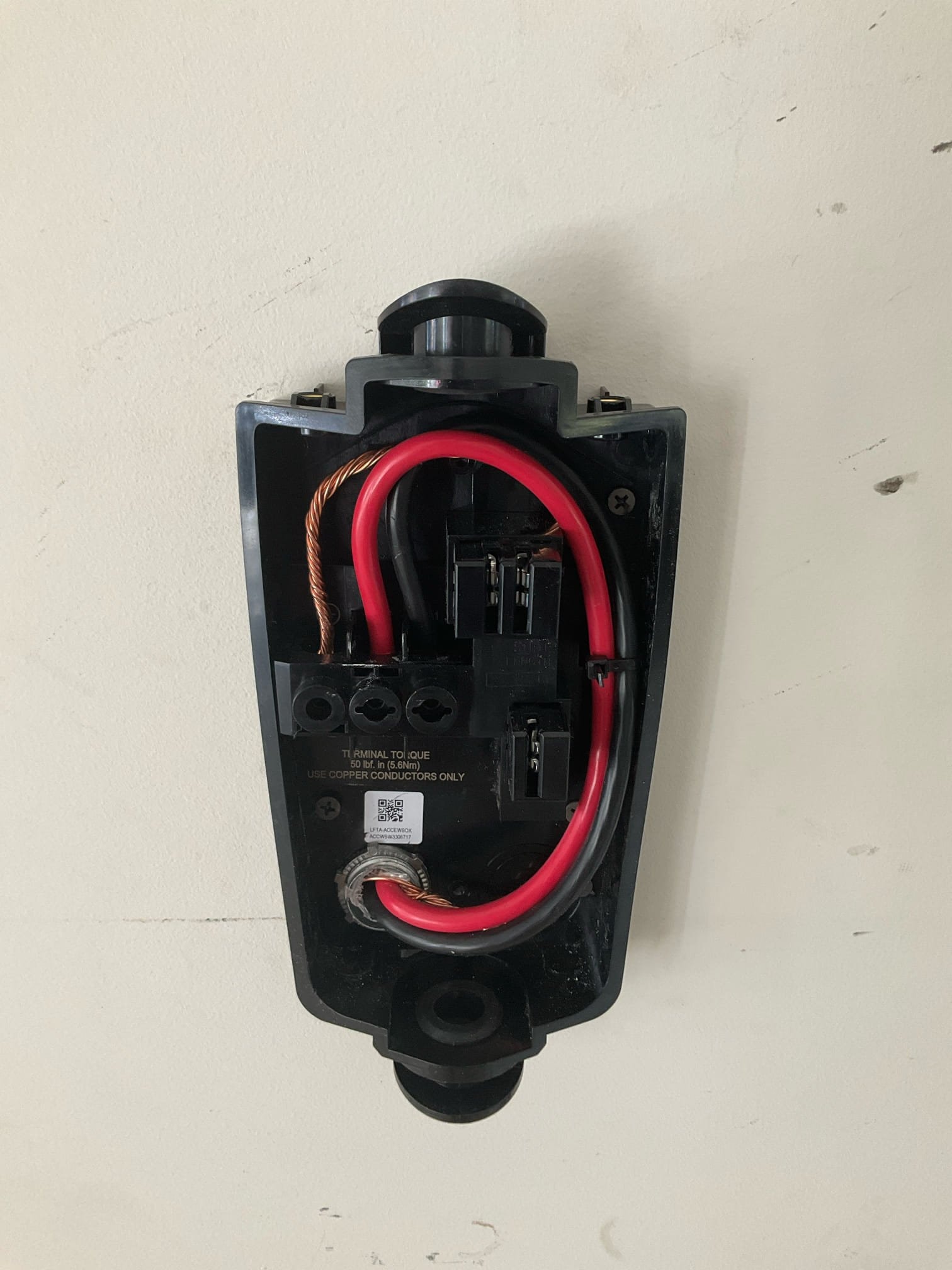 Level 2 EV Charger Installation with 60A Circuit in Stallings, NC completed by Touchstone Electric
