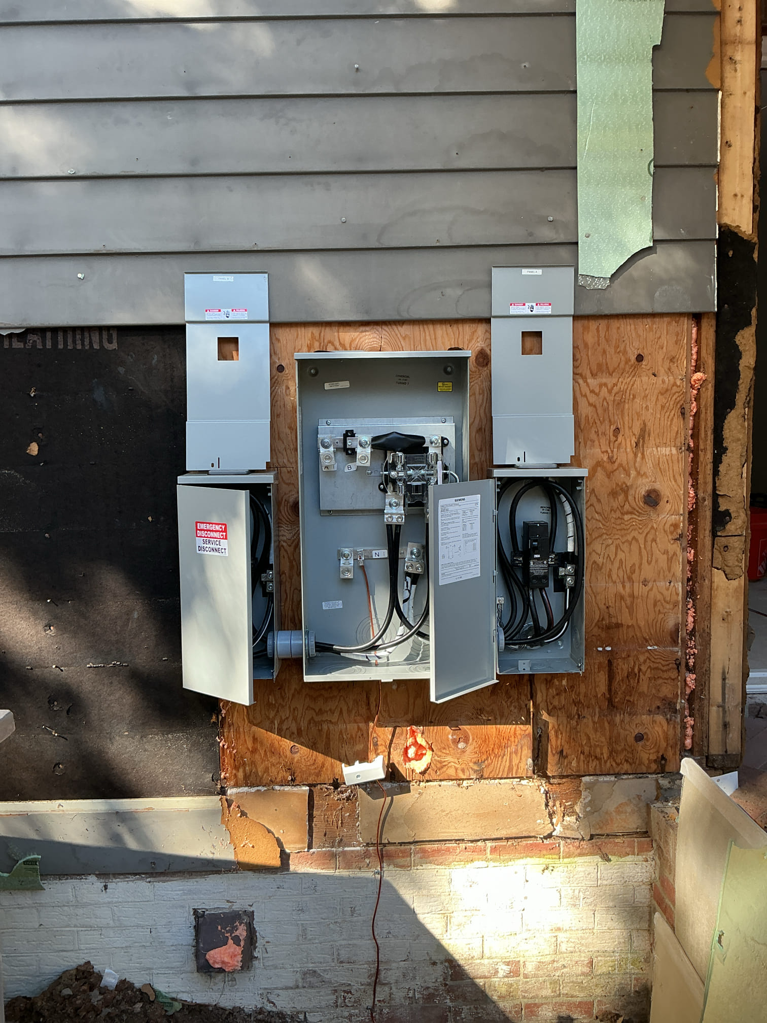 400 Amp Meter Base & Electrical Service Upgrade in Charlotte, NC completed by Touchstone Electric
