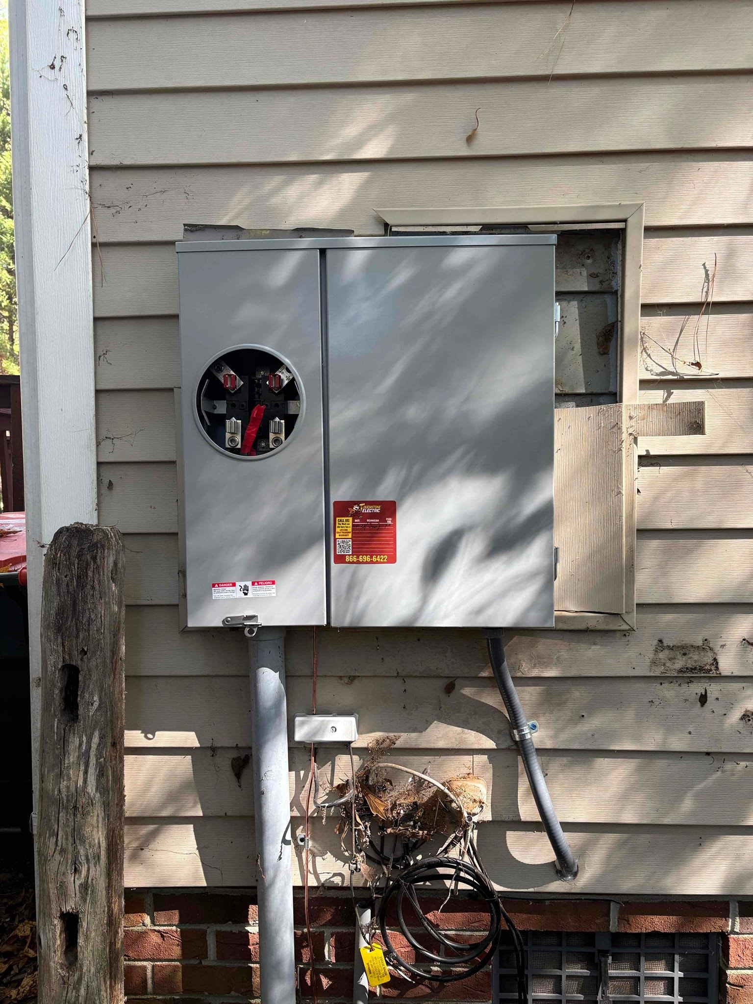 Electrical Panel Upgrade & Surge Protection in Rock Hill, SC completed by Touchstone Electric