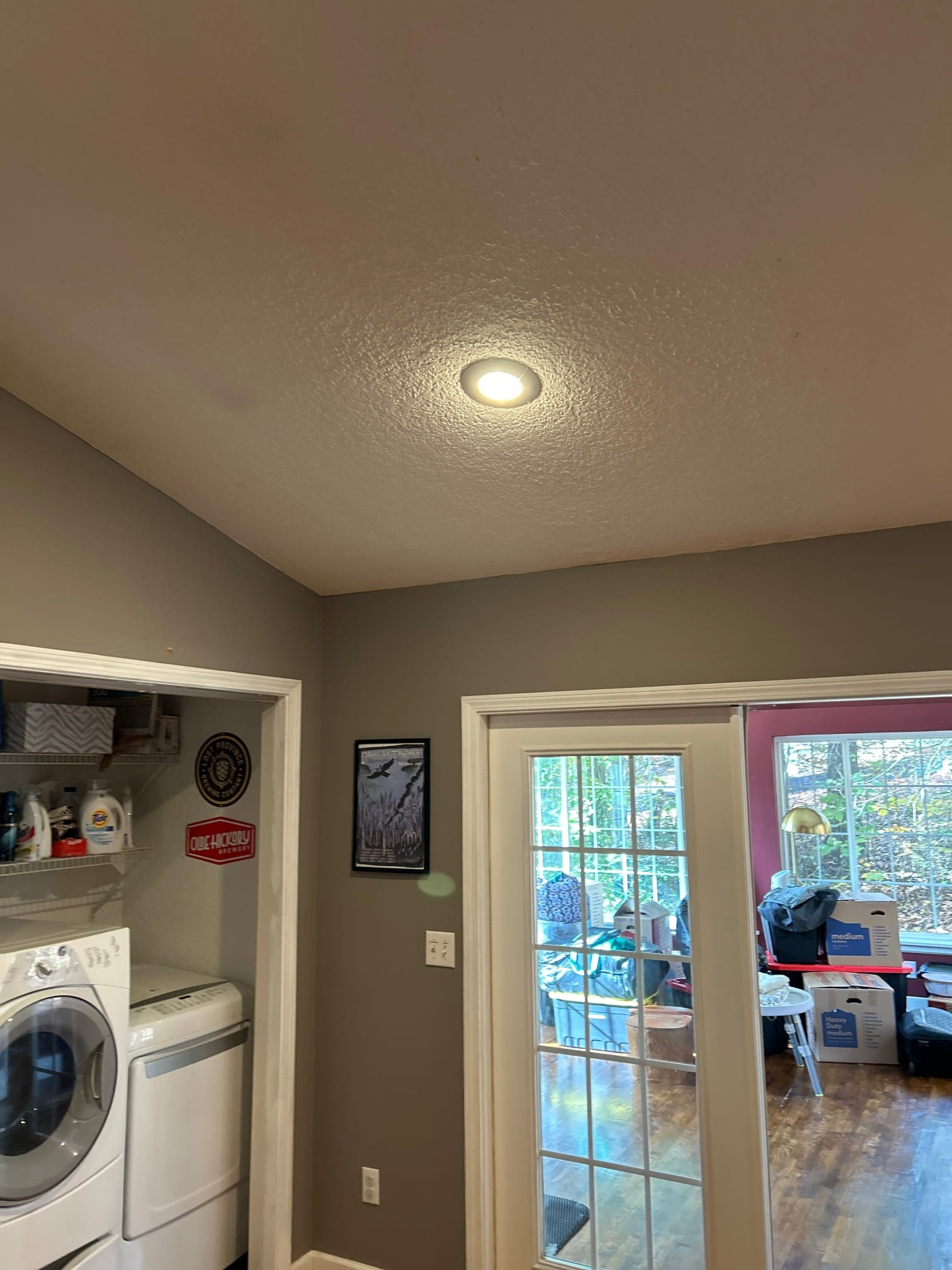 Ceiling Fan Installation & Dimmer Switch Replacement in Canton completed by Touchstone Electric