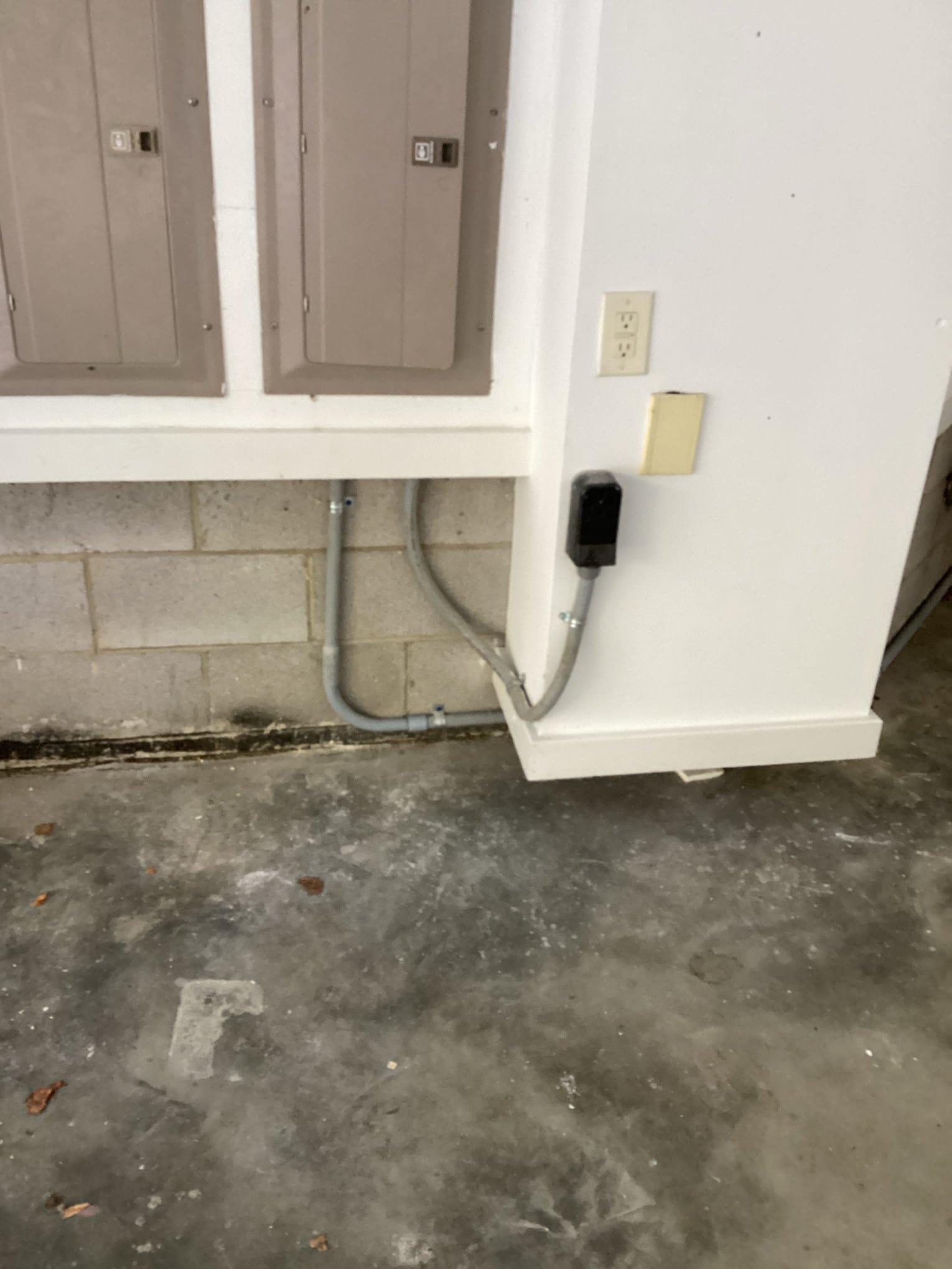 New Circuit & PVC Conduit Installation in Chapel Hill, NC Basement completed by Touchstone Electric