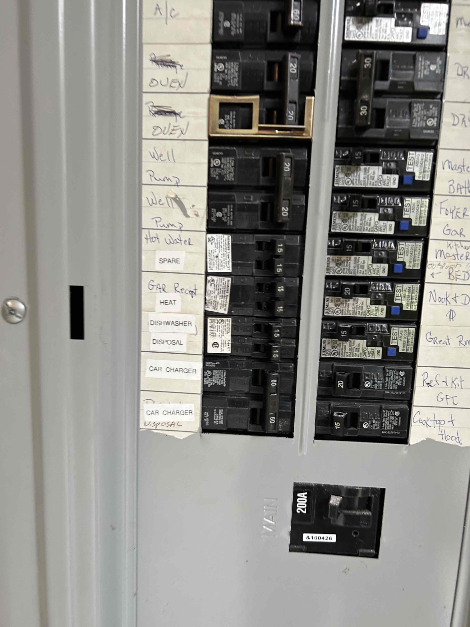 Level 2 EV Charger Installation with 60A Circuit in Greensboro completed by Touchstone Electric