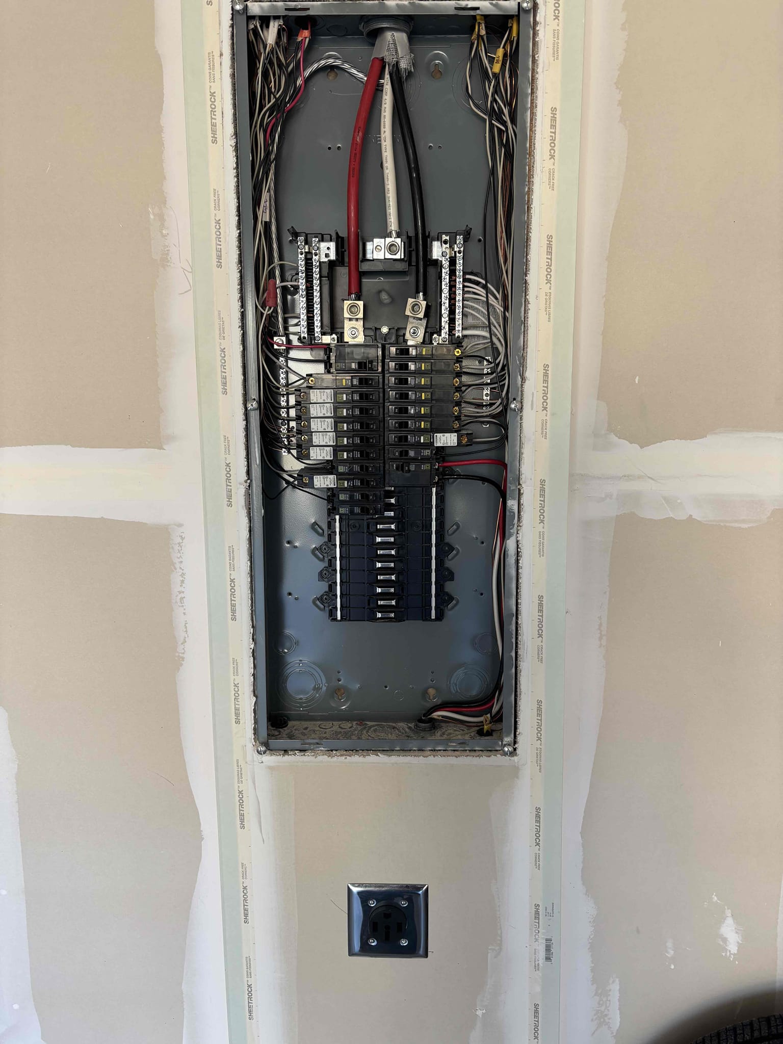 Level 2 EV Charger Installation in Simpsonville | 50A Circuit completed by Touchstone Electric