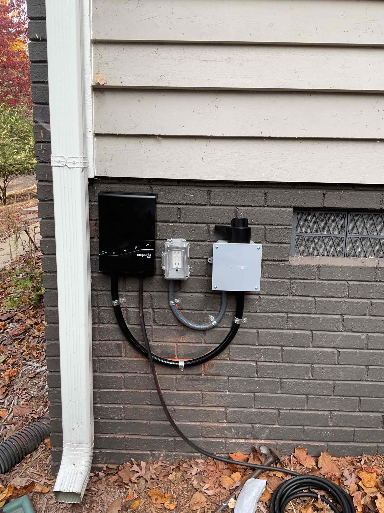 Outdoor GFCI Outlet Installation in Fort Mill for Golf Carts completed by Touchstone Electric
