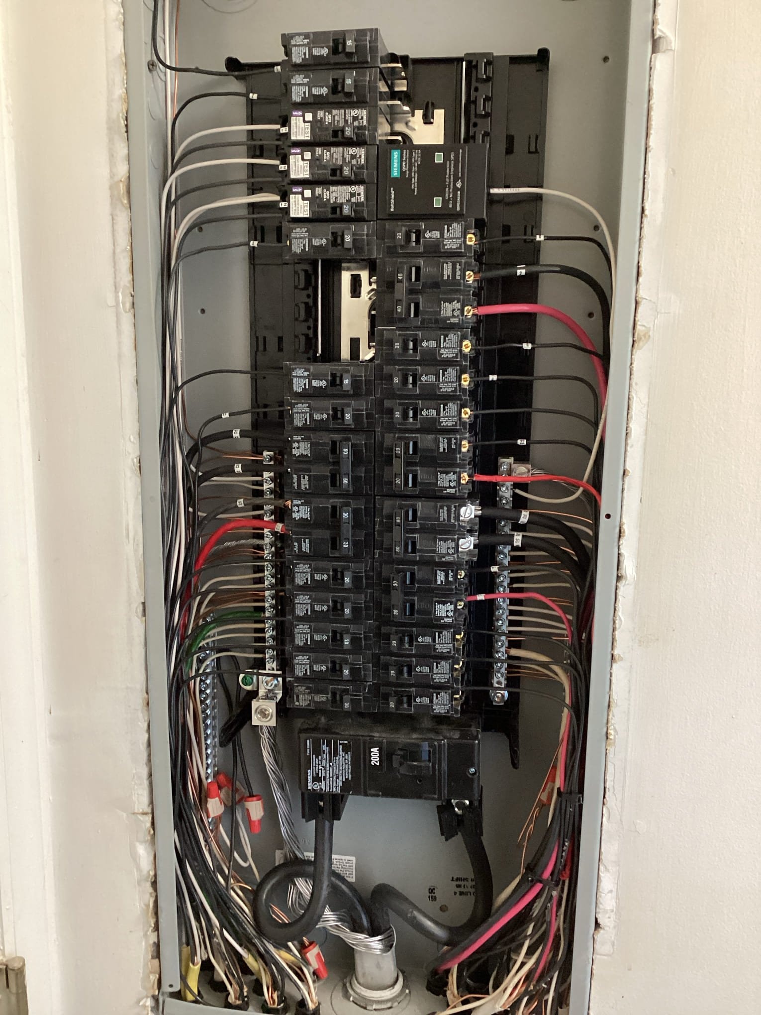 Main Electrical Panel Upgrade & Surge Protection | Princeton, NC completed by Touchstone Electric