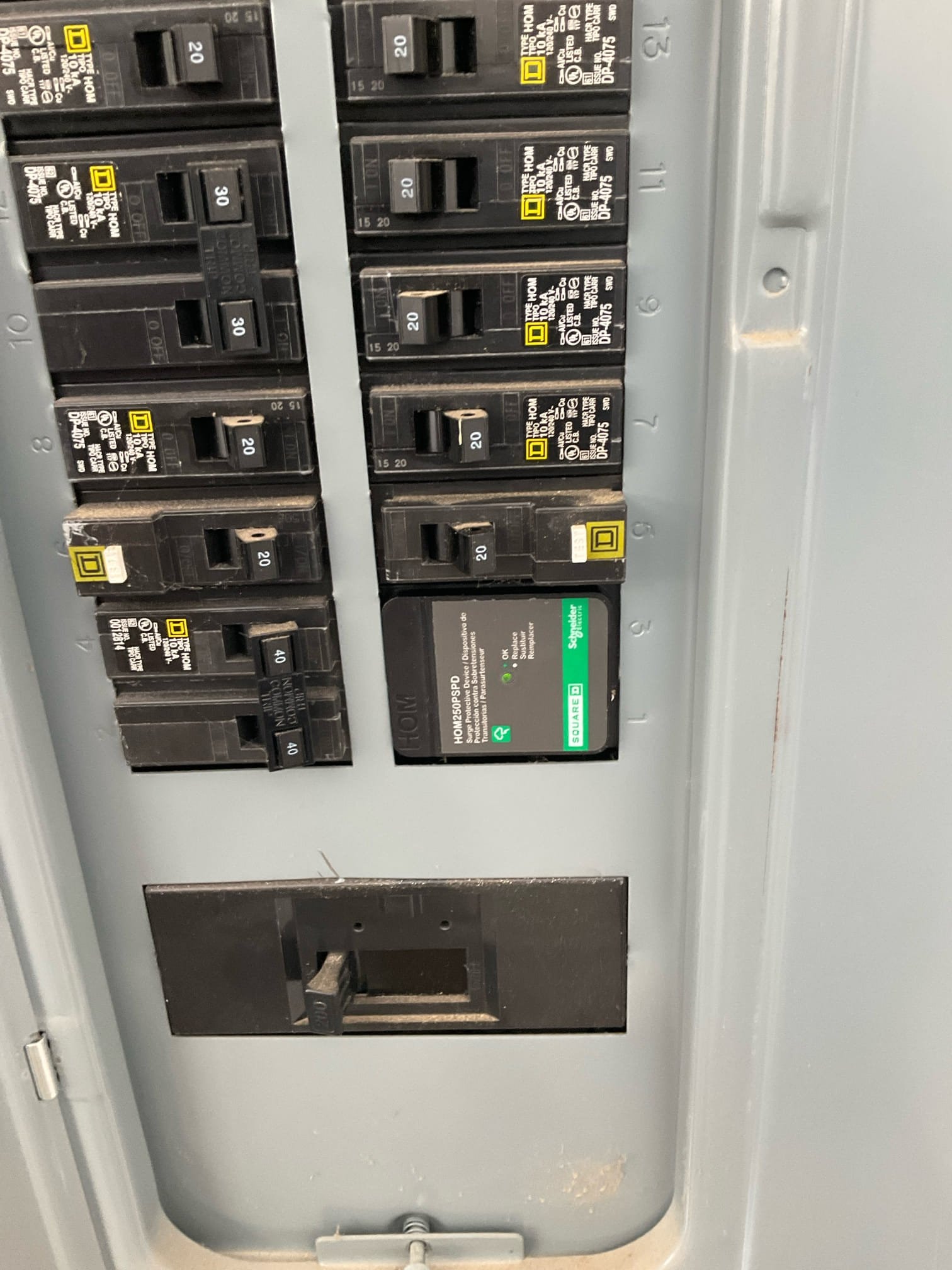 Whole-House Surge Protector Installation in Mooresville, NC completed by Touchstone Electric