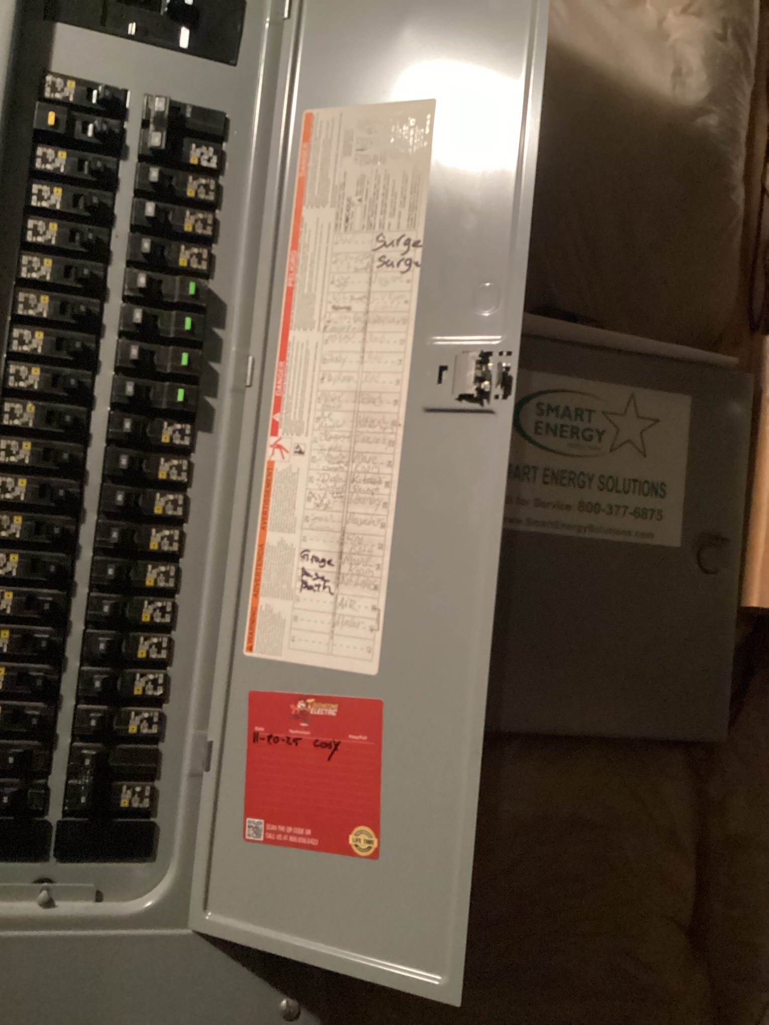Whole-House Surge Protection & Outlet Upgrades in Raleigh completed by Touchstone Electric