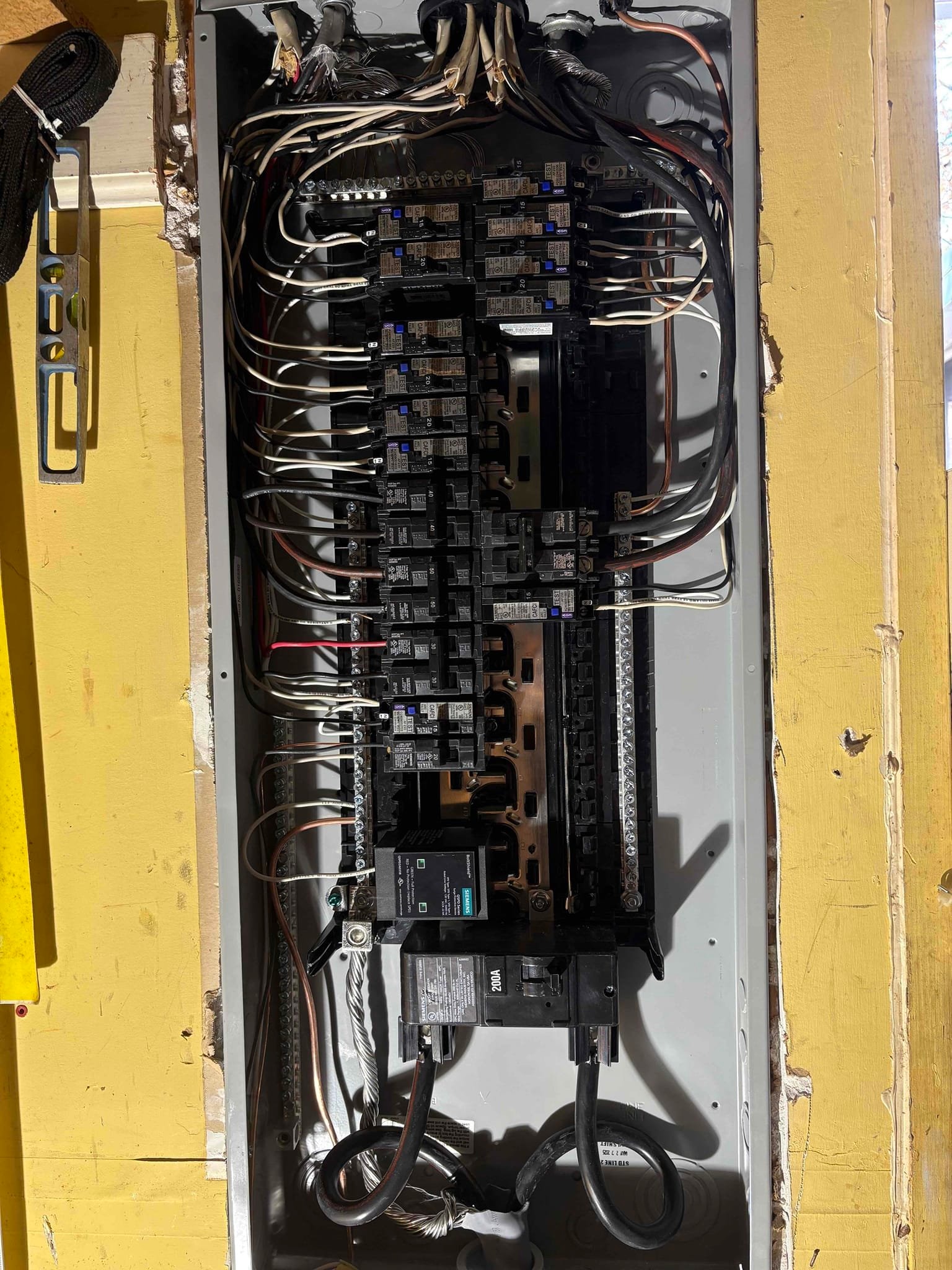 Charlotte 200A Copper Panel Upgrade, AFCI & Surge Protection completed by Touchstone Electric