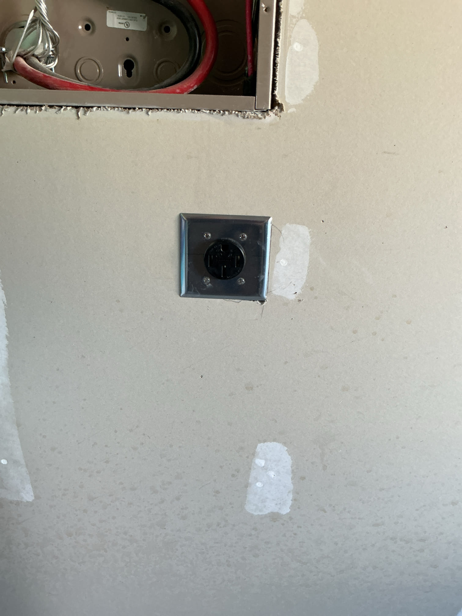 Level 2 EV Charger Outlet Installation in Charlotte, NC completed by Touchstone Electric