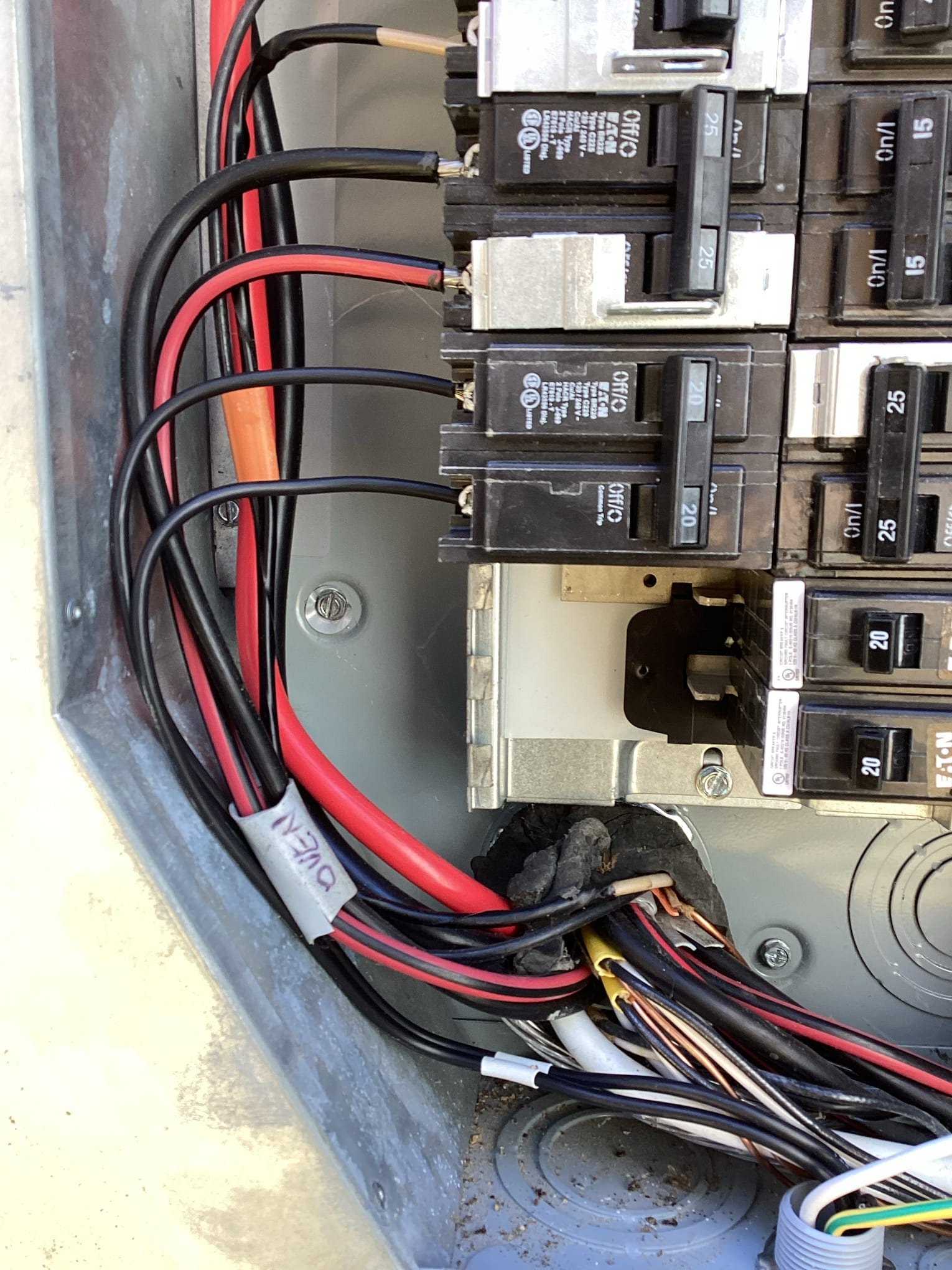 Whole-Home Surge Protection & Outlet Install in Clayton, NC completed by Touchstone Electric