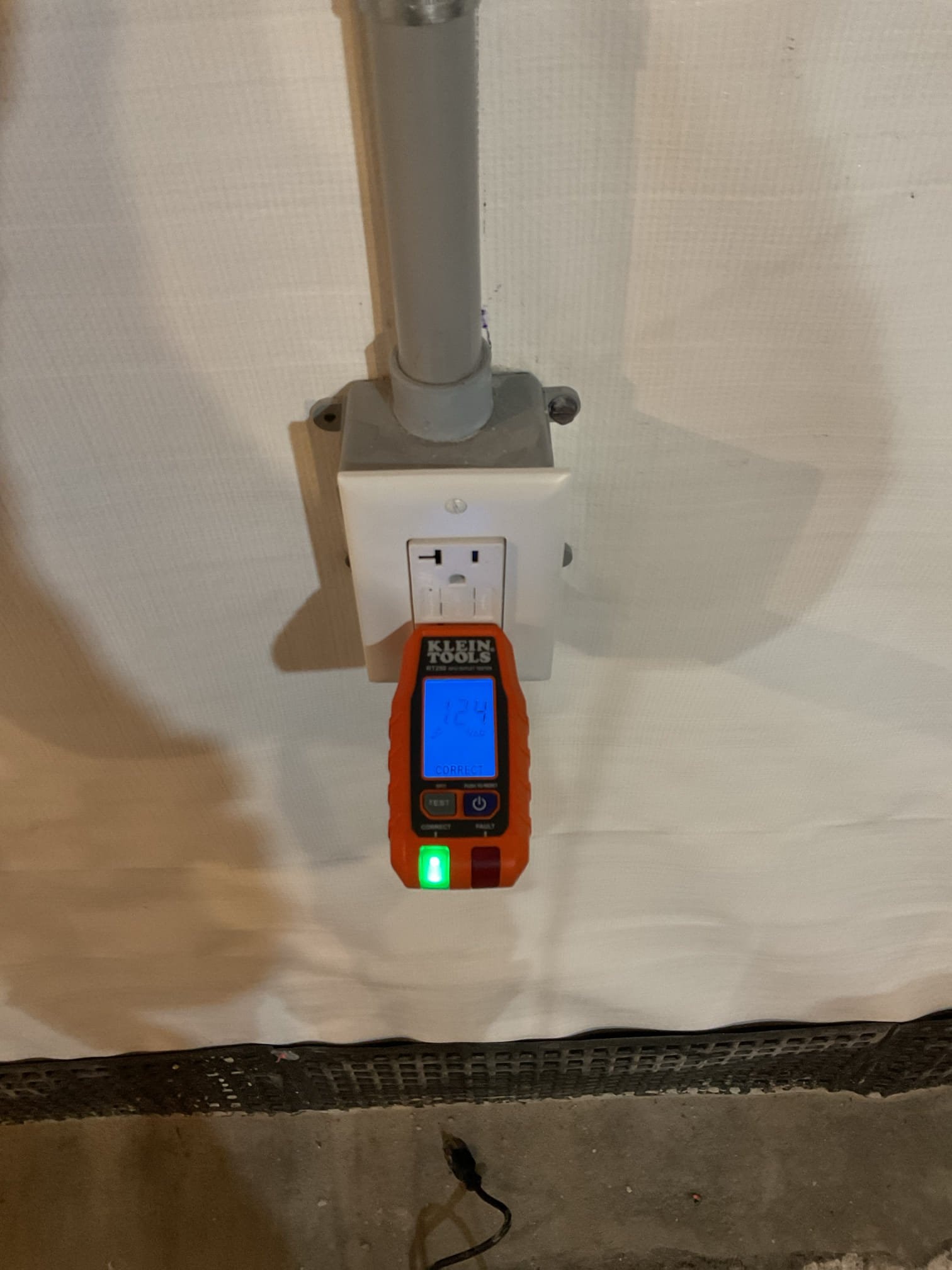 Basement Electrical Conduit Installation & Repair in Sanford, NC completed by Touchstone Electric