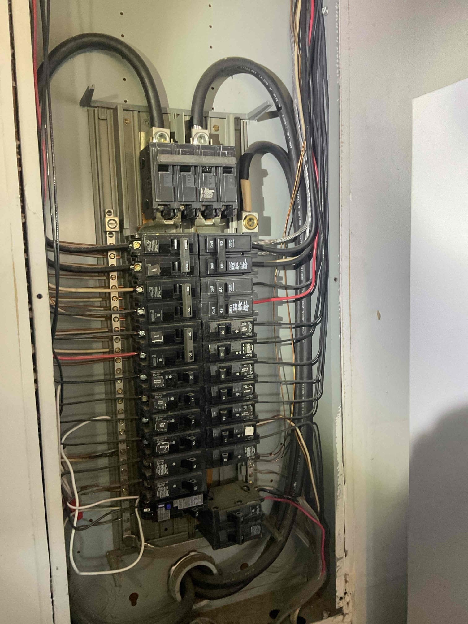 Angier NC Attic-to-Crawlspace Wire Fishing & Electrical Repair completed by Touchstone Electric
