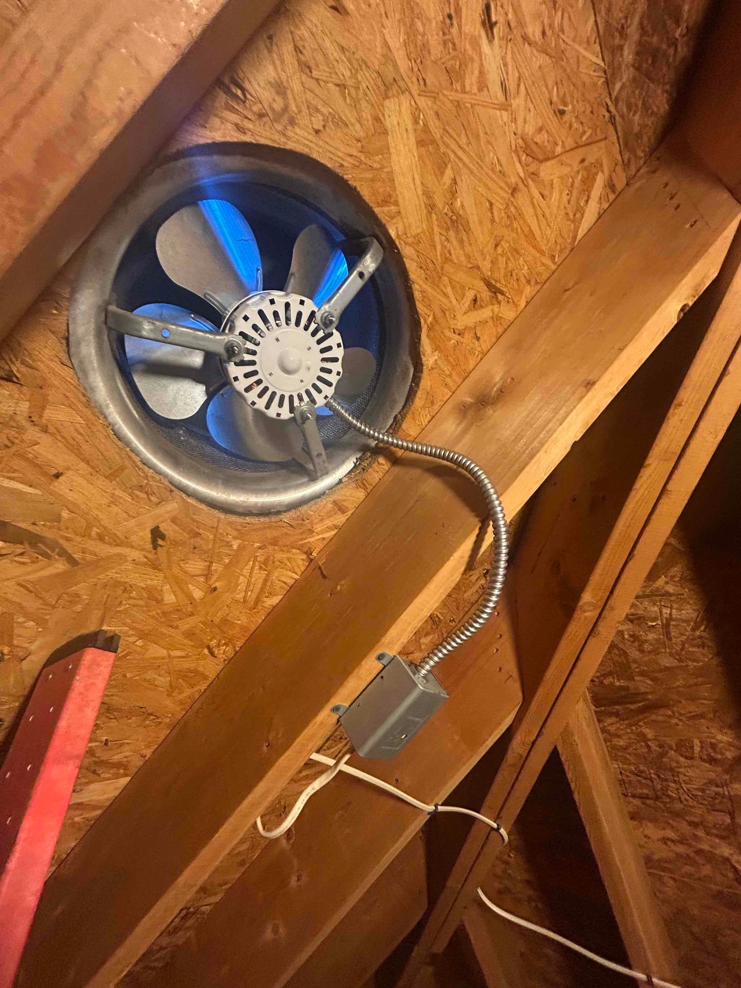 Attic Fan Installation in Pittsboro, NC | Efficient Home Ventilation completed by Touchstone Electric